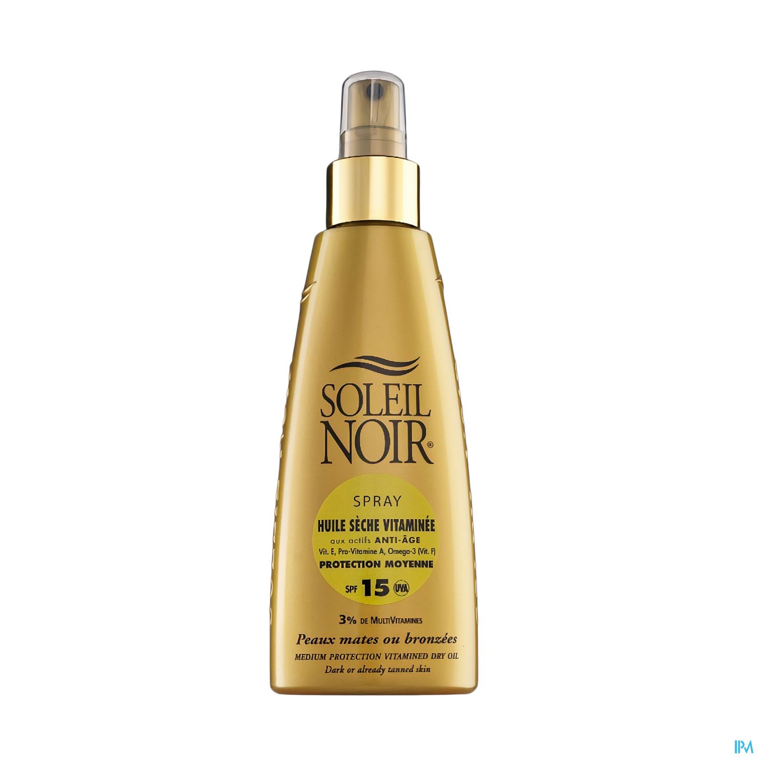 Soleil Noir Huile Seche Vitamine Ip 15 Spray 150ml