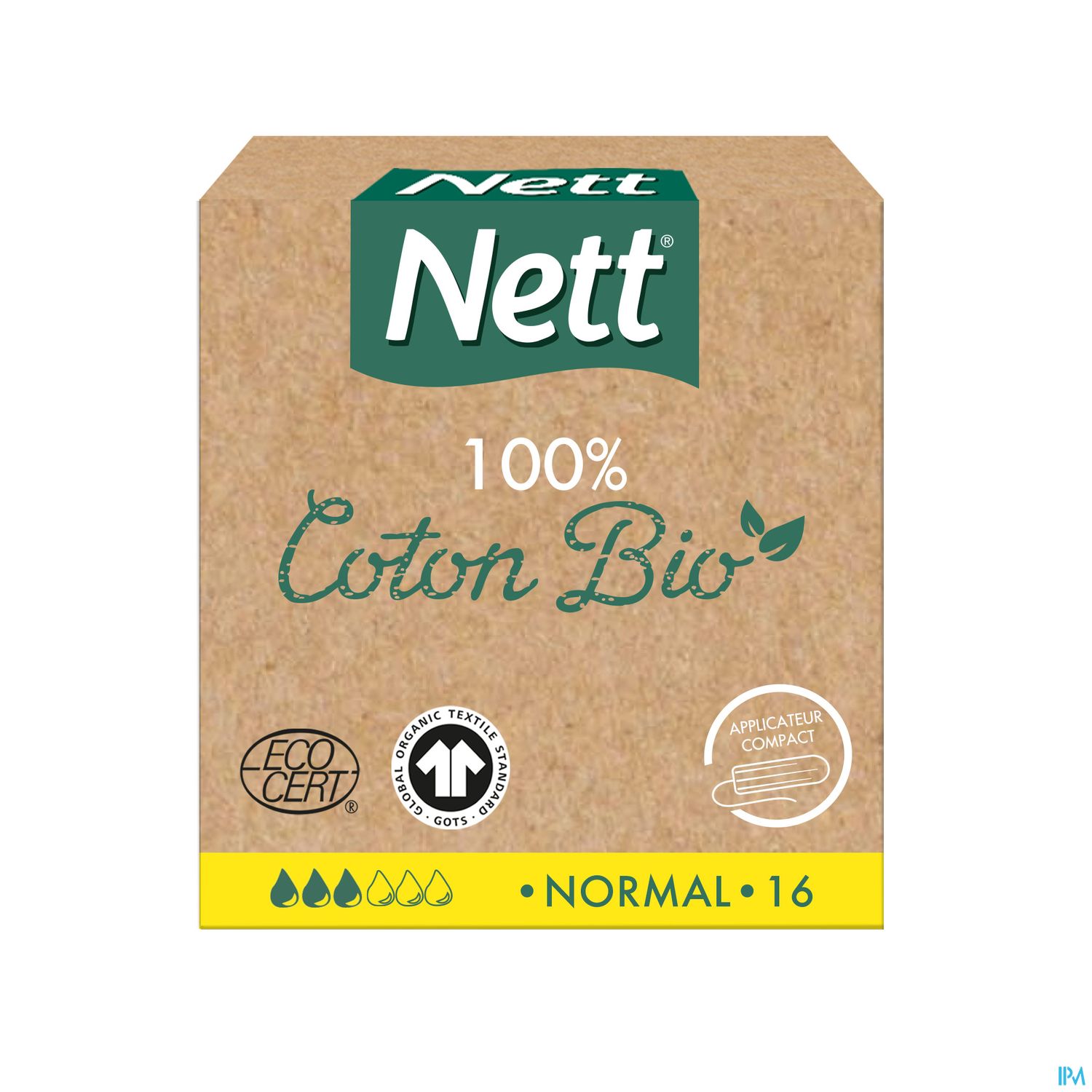 TAMPON NETT BIO+APPLIC NORM 16