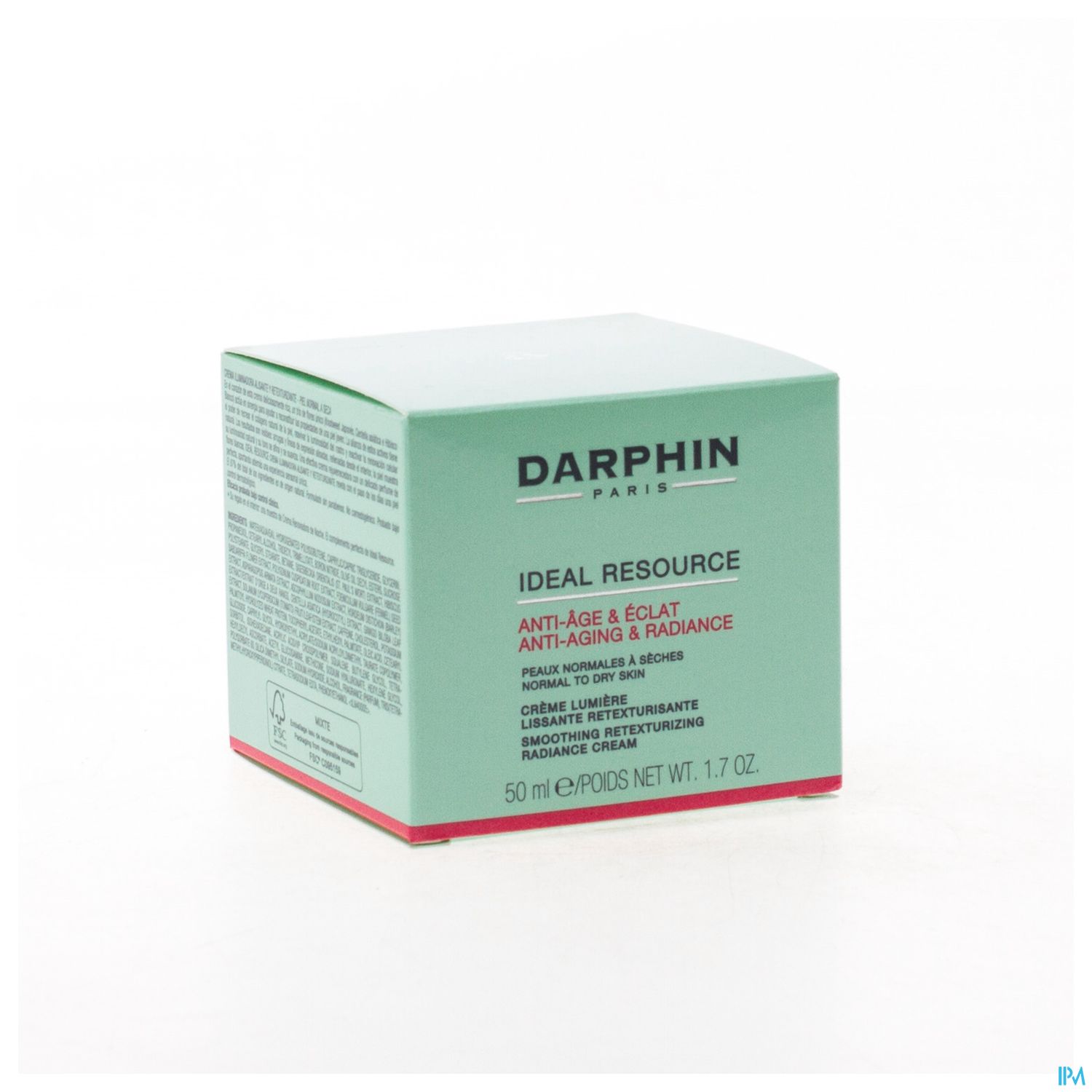 Darphin Ideal Resource Creme Lumiere Lissante Peaux Normales Peaux Seches 50ml