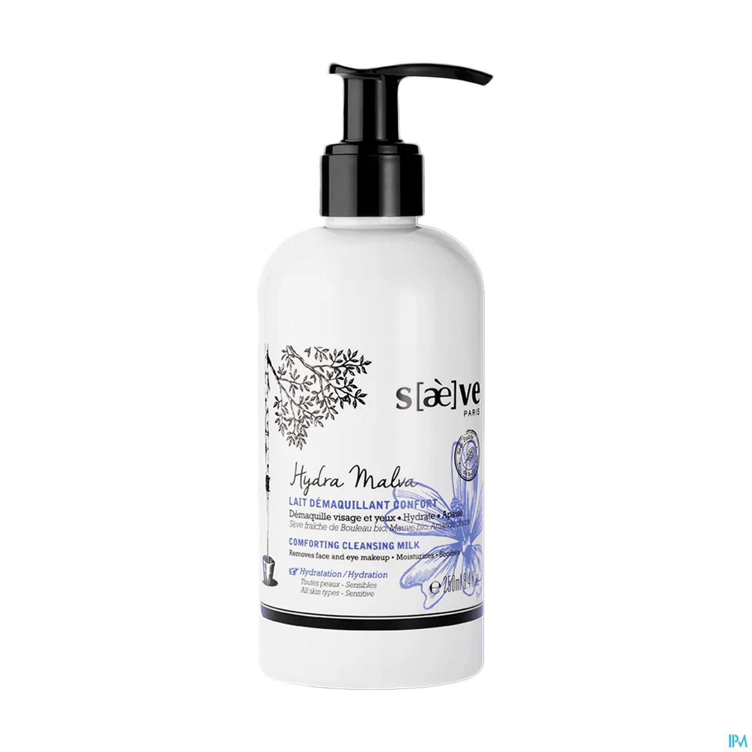 Saeve Hydra Malva Lait Demaquillant Confort 250ml