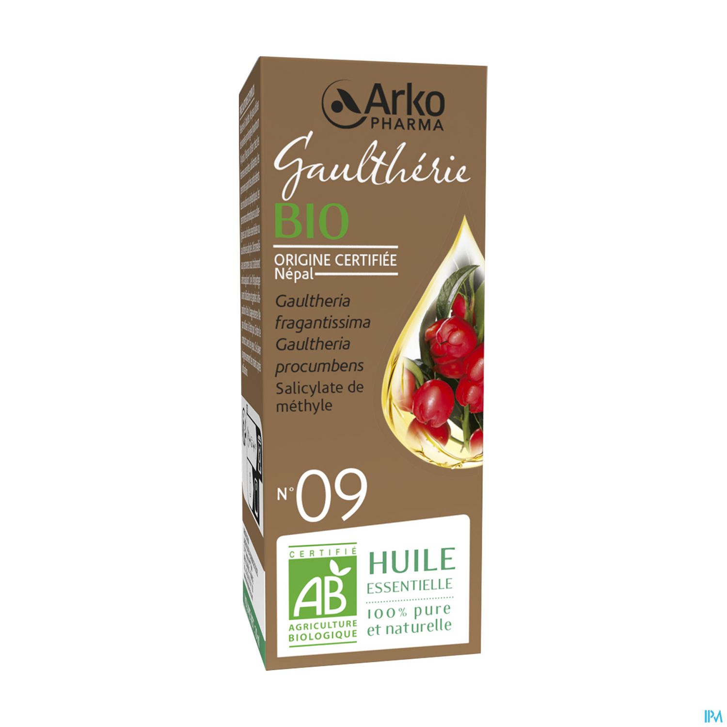 ARKOESS GAULTHERIE BIO N°9 HE 10ML