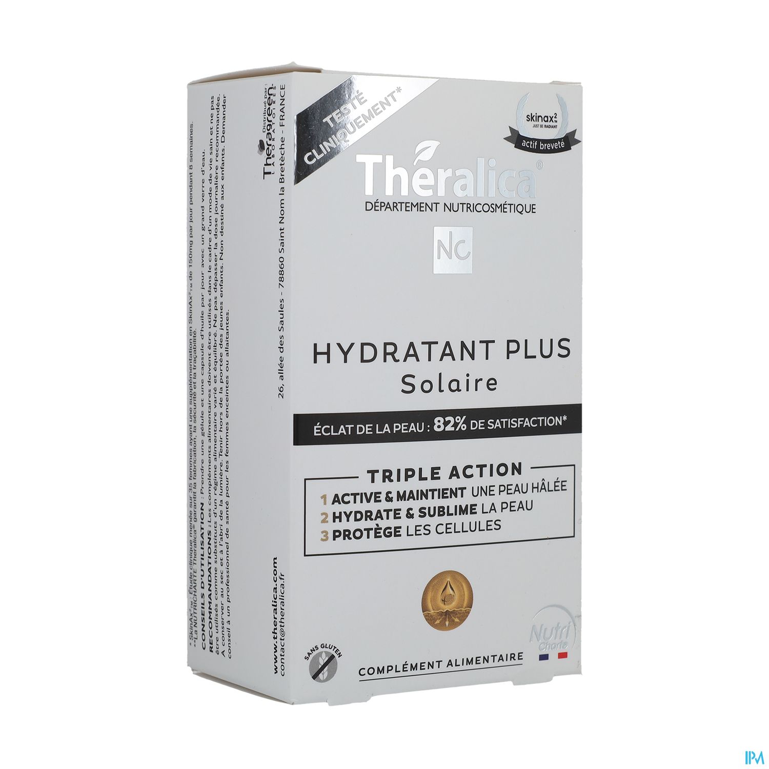 THERALICA HYDRATANT+ SOLAIRE 30+30
