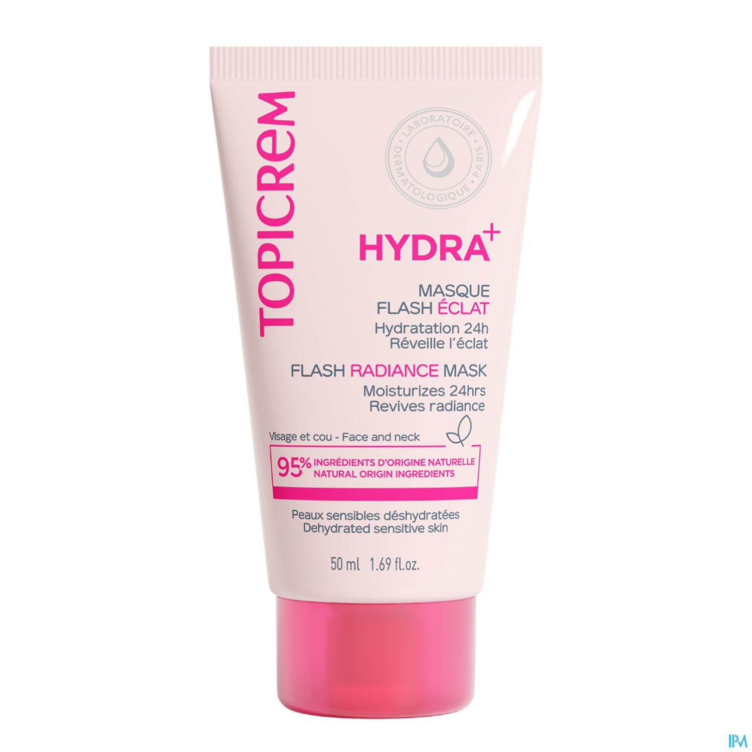 Topicrem Hydra+ Masque Hydratant Eclat 50ml