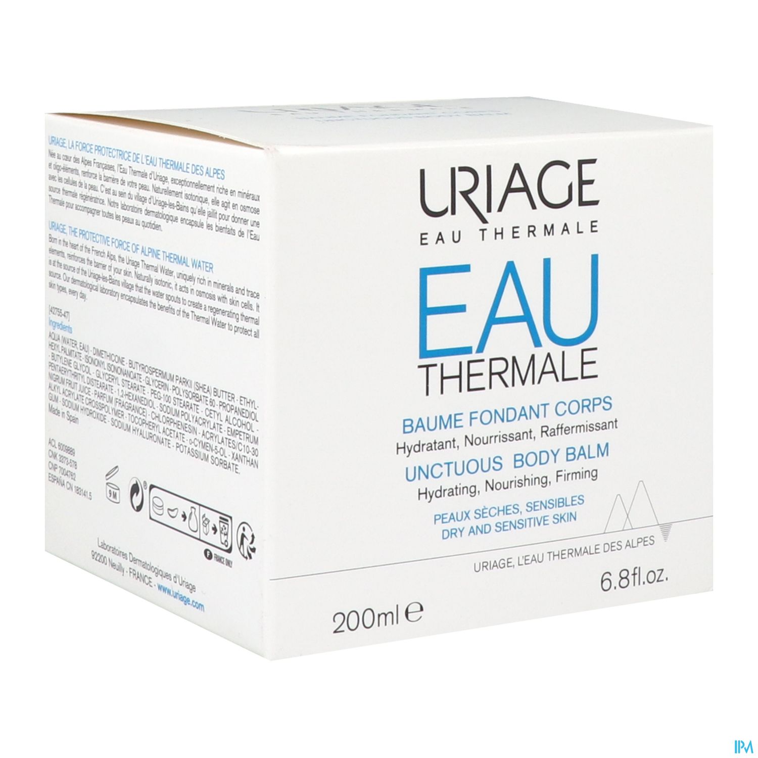 URIAGE EAU THERM BAUM FOND 200ML