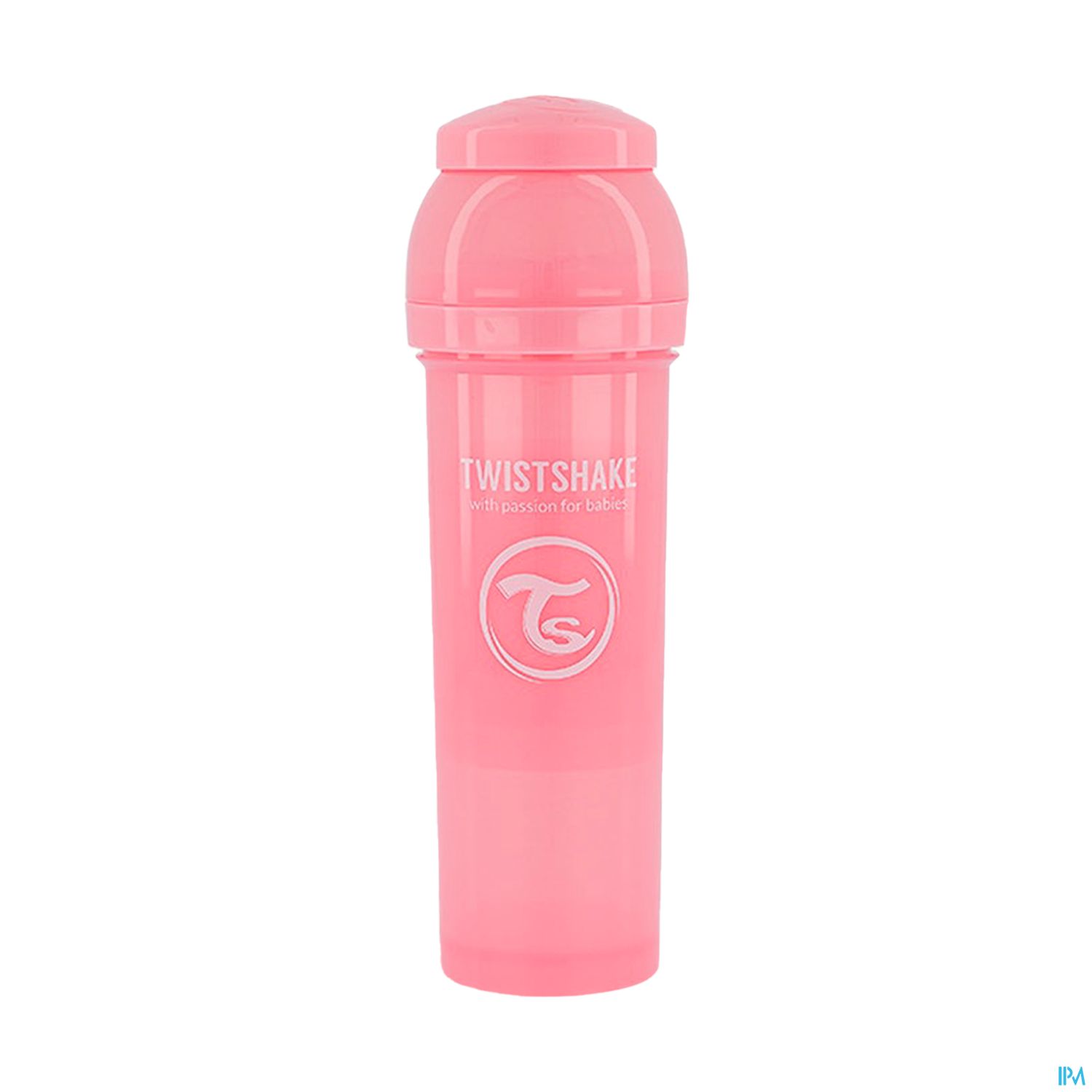 TWISTSHAKE BIB 330ML ROSE PAST 4M+