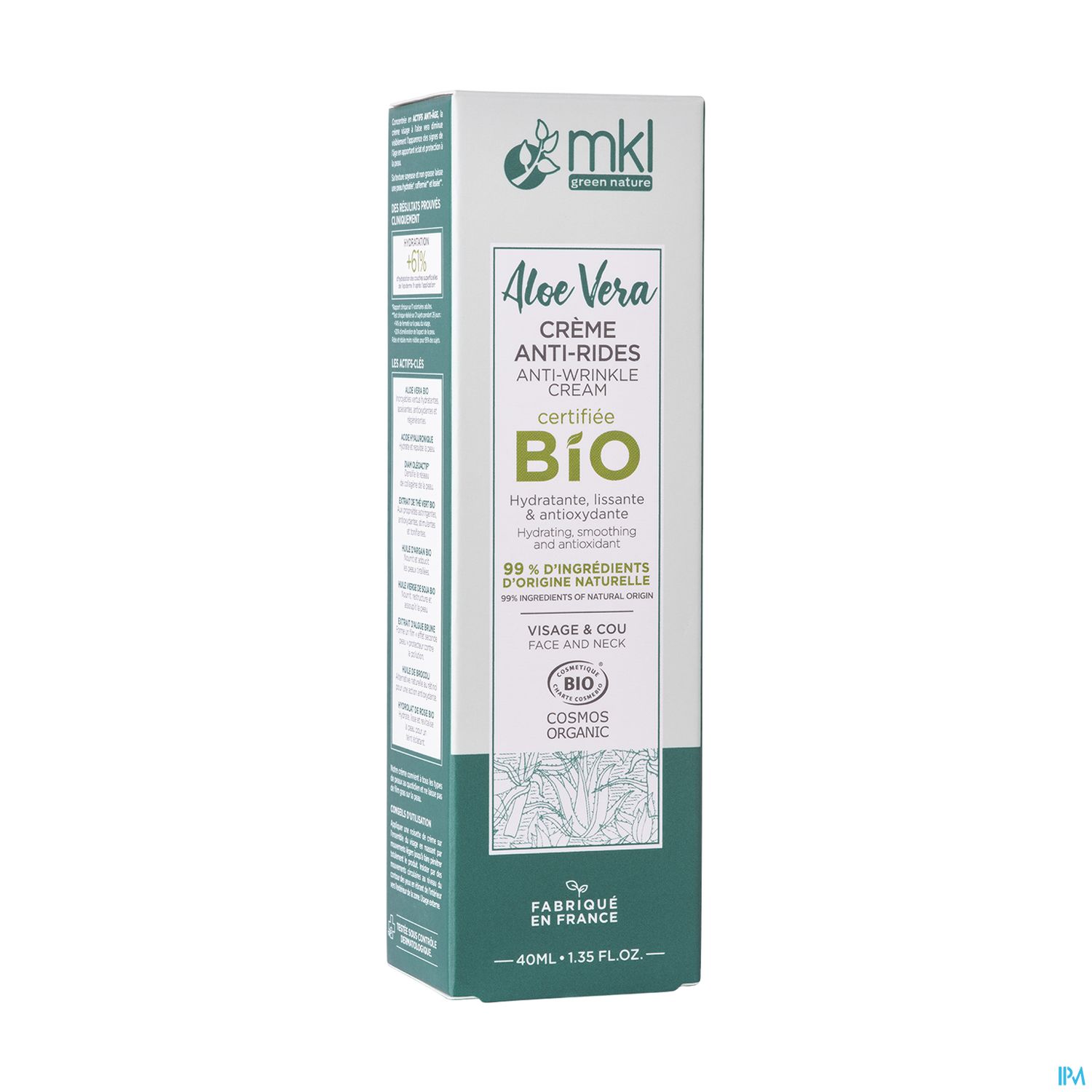 MKL CR VIS ALOE VERA BIO 40ML