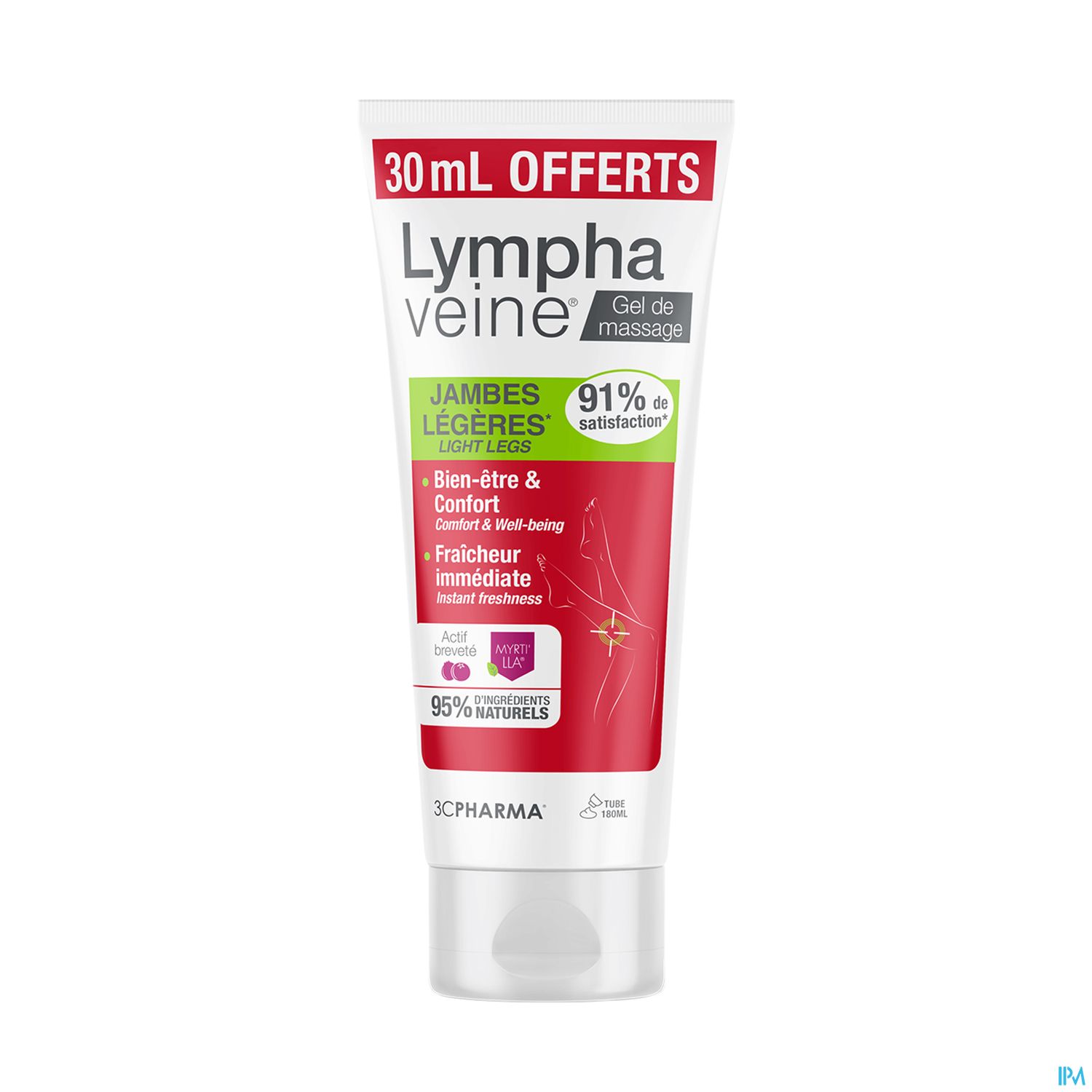 3C PHARMA LYMPHAVEINE GEL 150+30ML