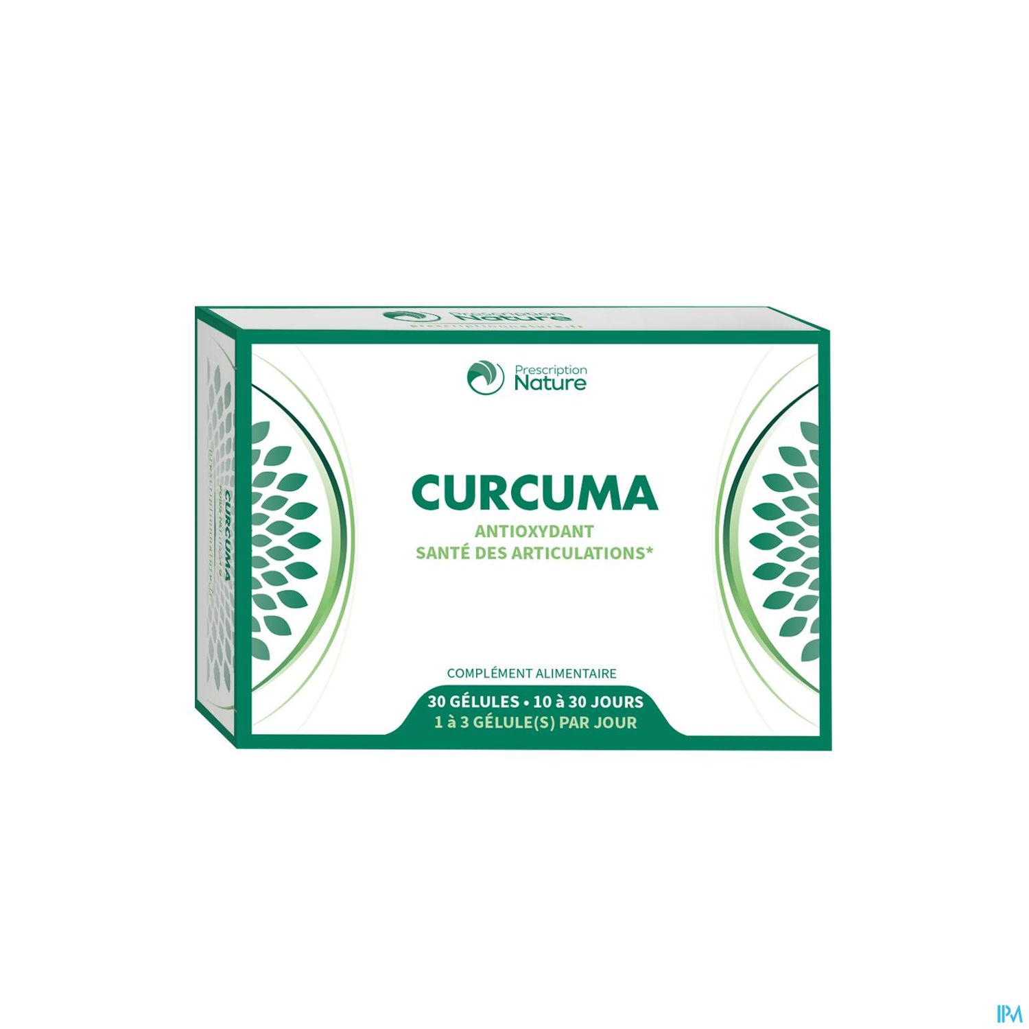 Prescription Nature Curcuma Gelule 30