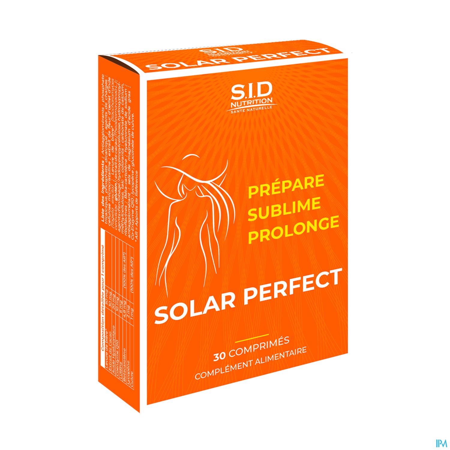 Sid Nutrition Preventlife Solarperfect Gelule 30