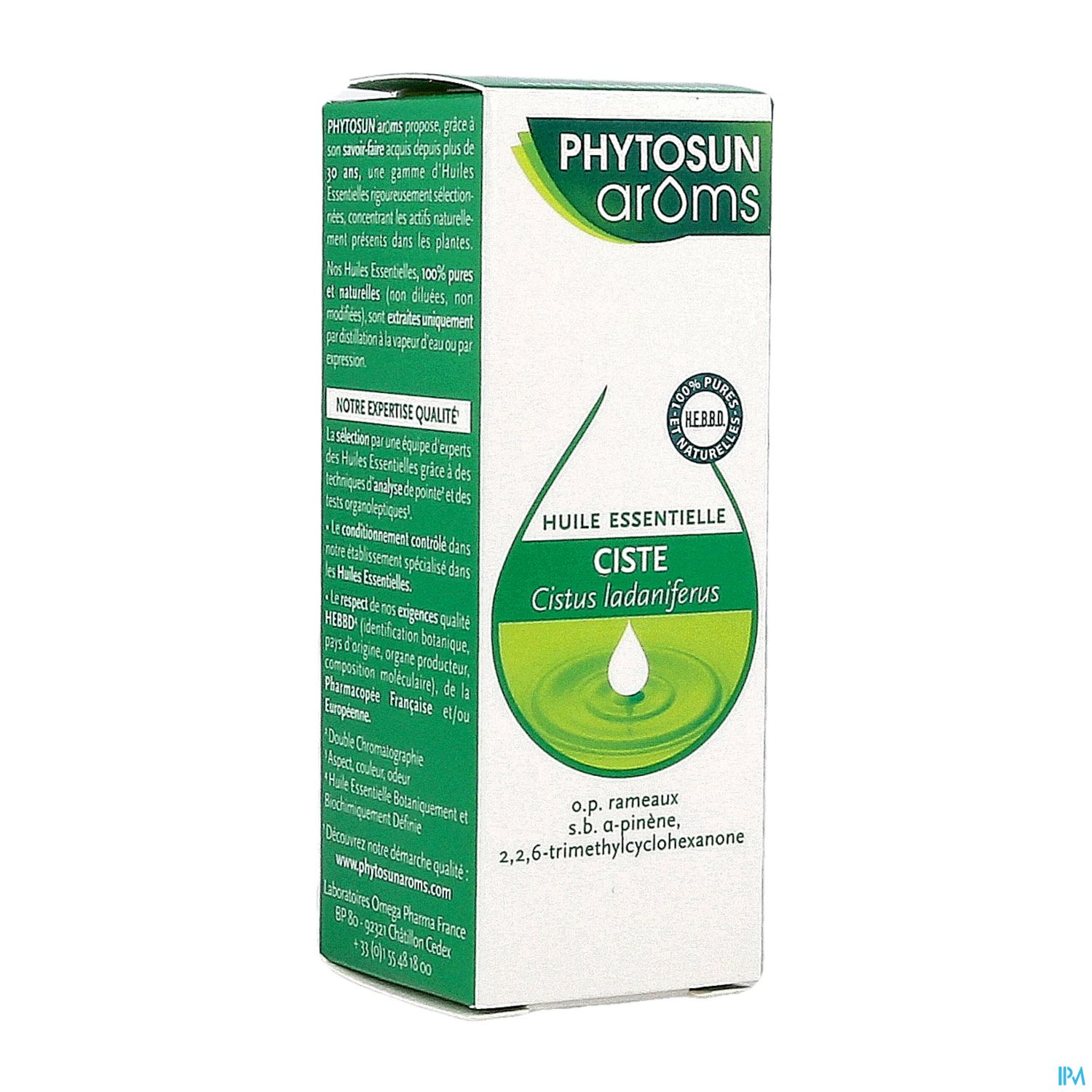 PHYTOSUNAROM CISTE BIO HE 5ML
