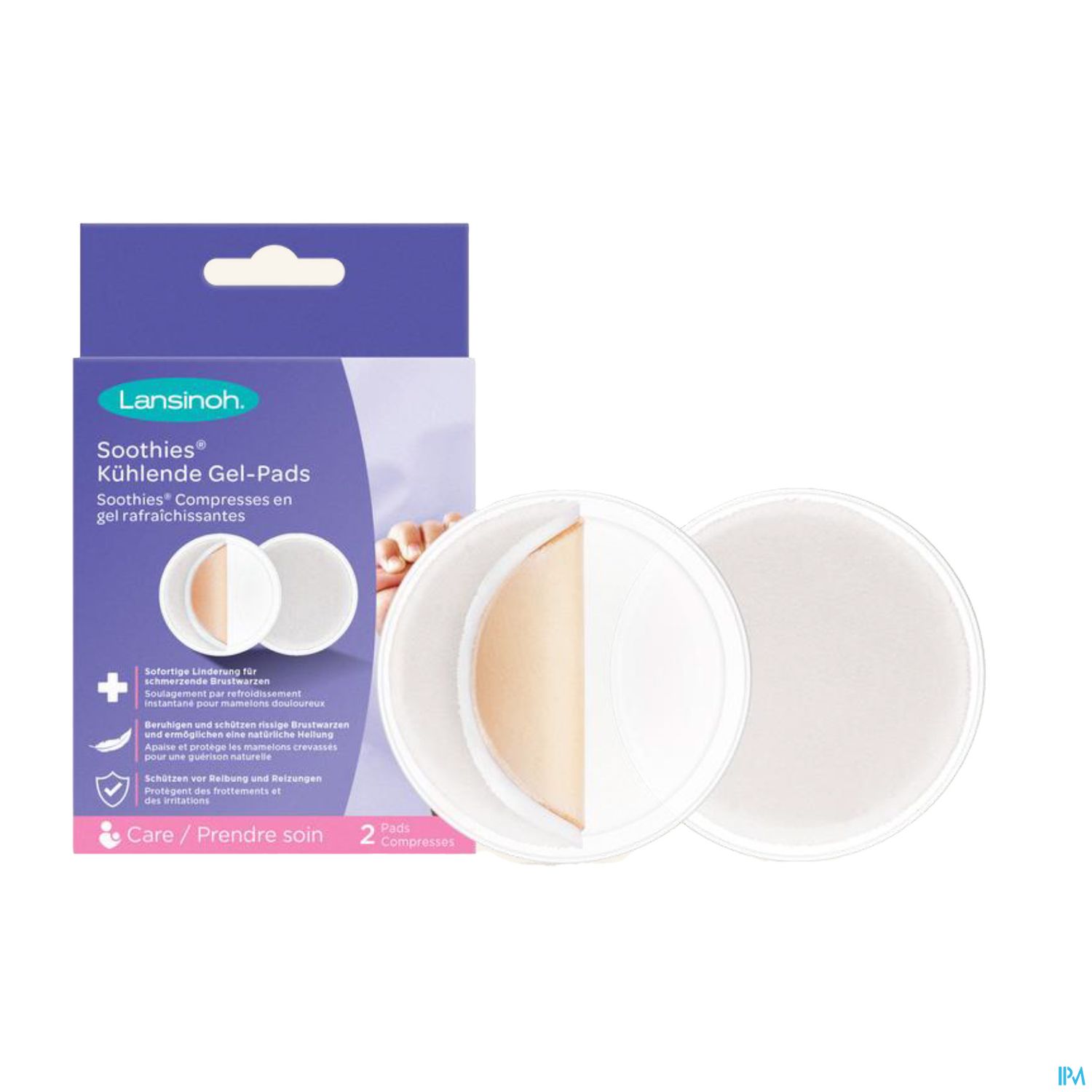 Lansinoh Soothies Compresses En Gel Rafraichissantes X2