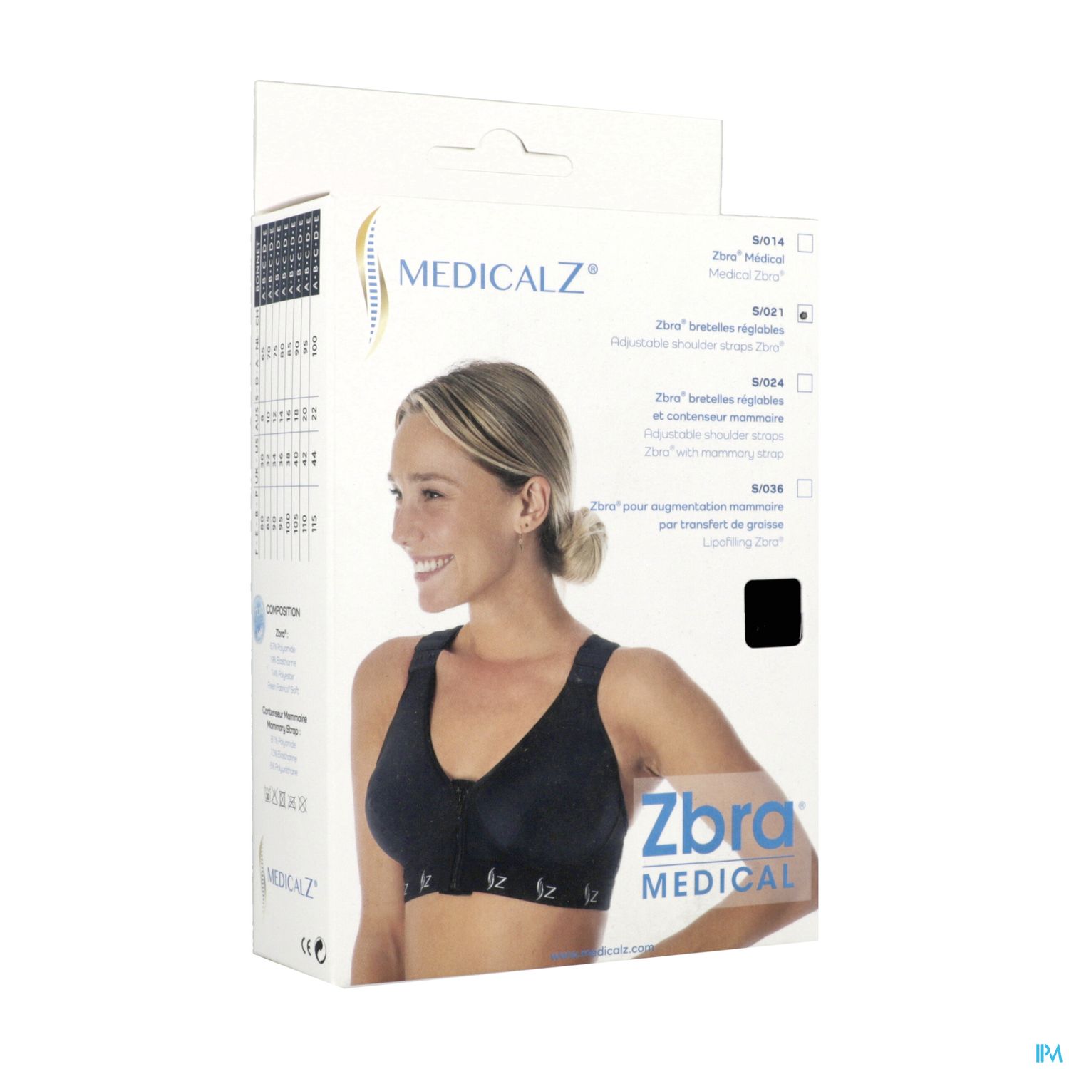 MEDICAL Z S/G S021 ZBRA NOIR 90C