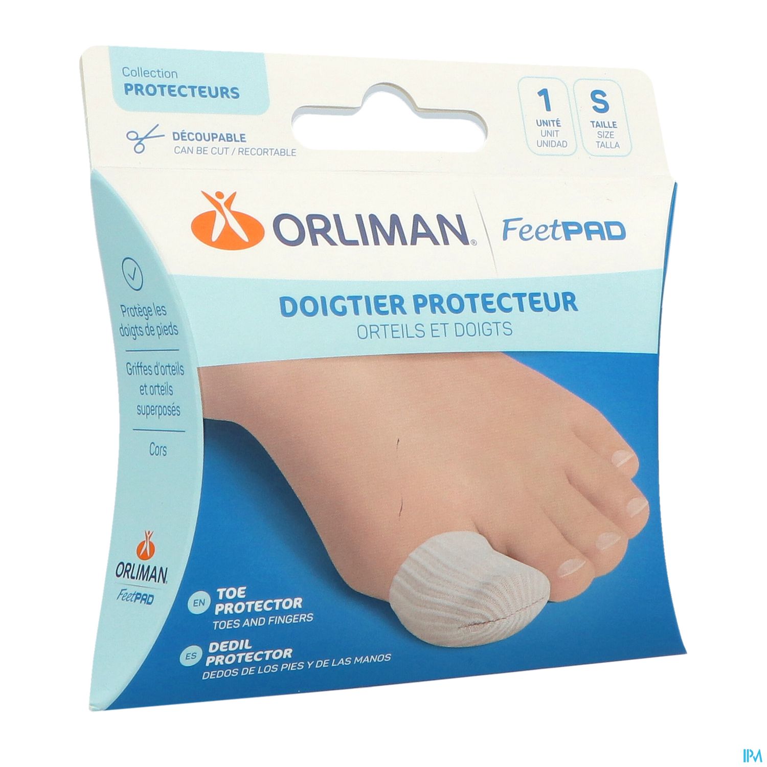 DOIGT PROTEC FEETPAD ORT/DOIGT TS