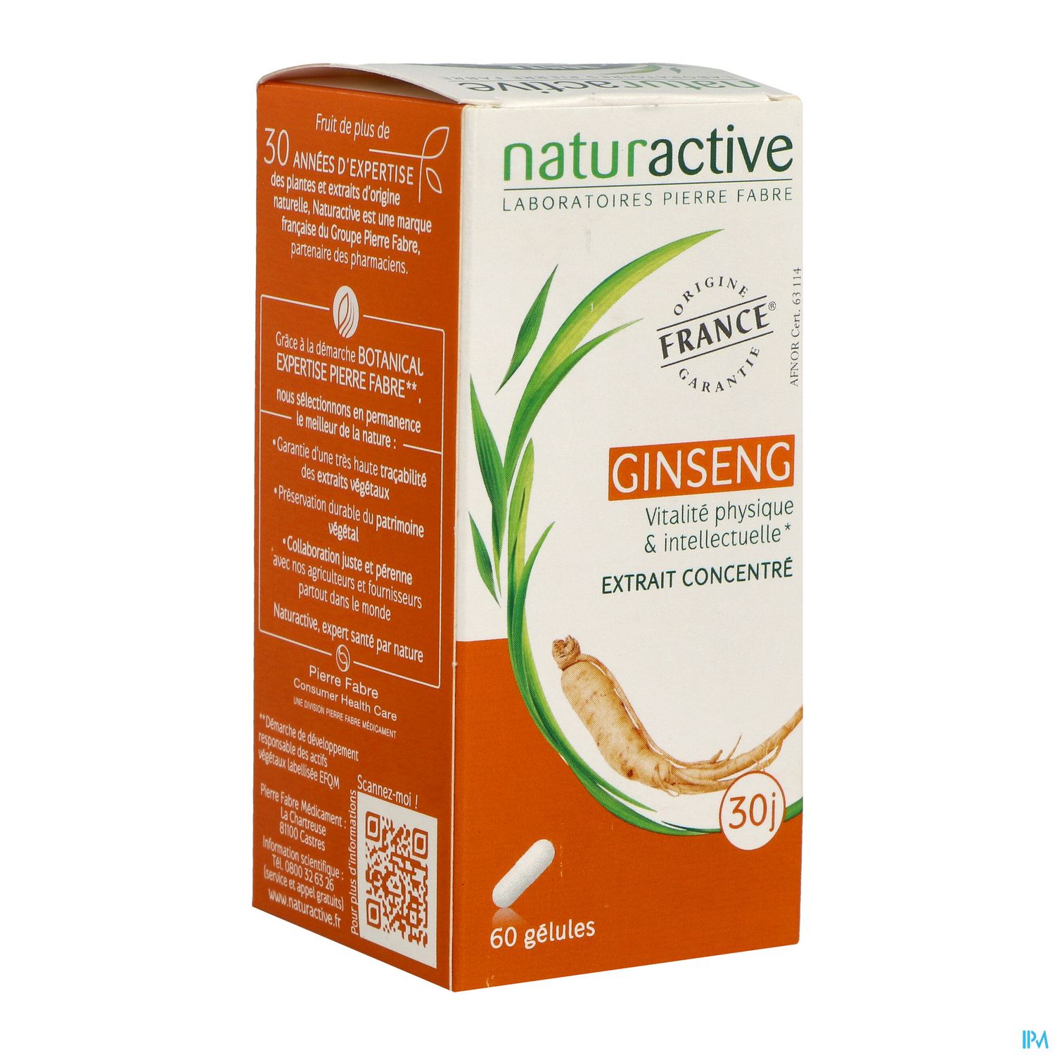Naturactive Ginseng Gelule 60