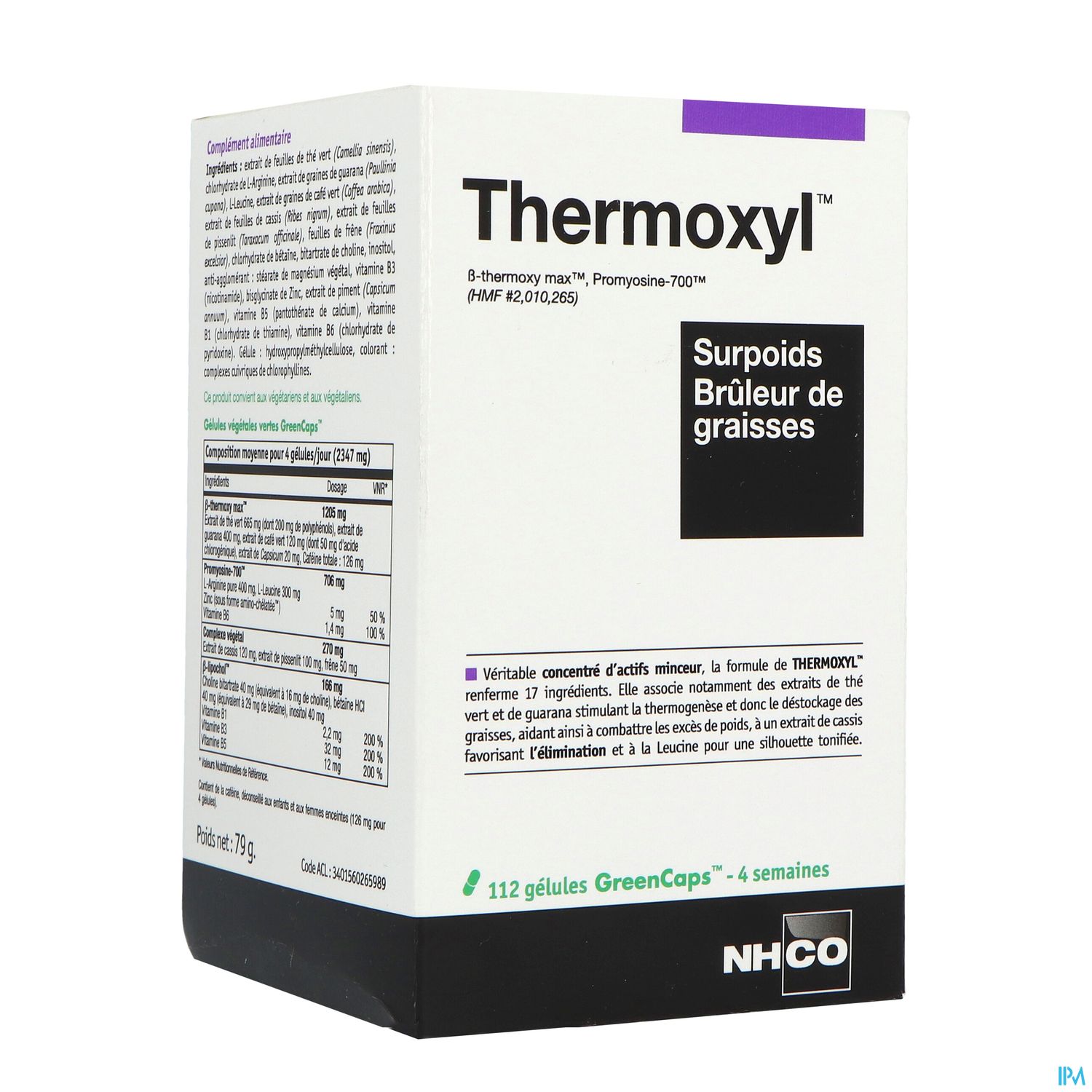 Nhco Thermoxyl Brule Graisse Gelule 112
