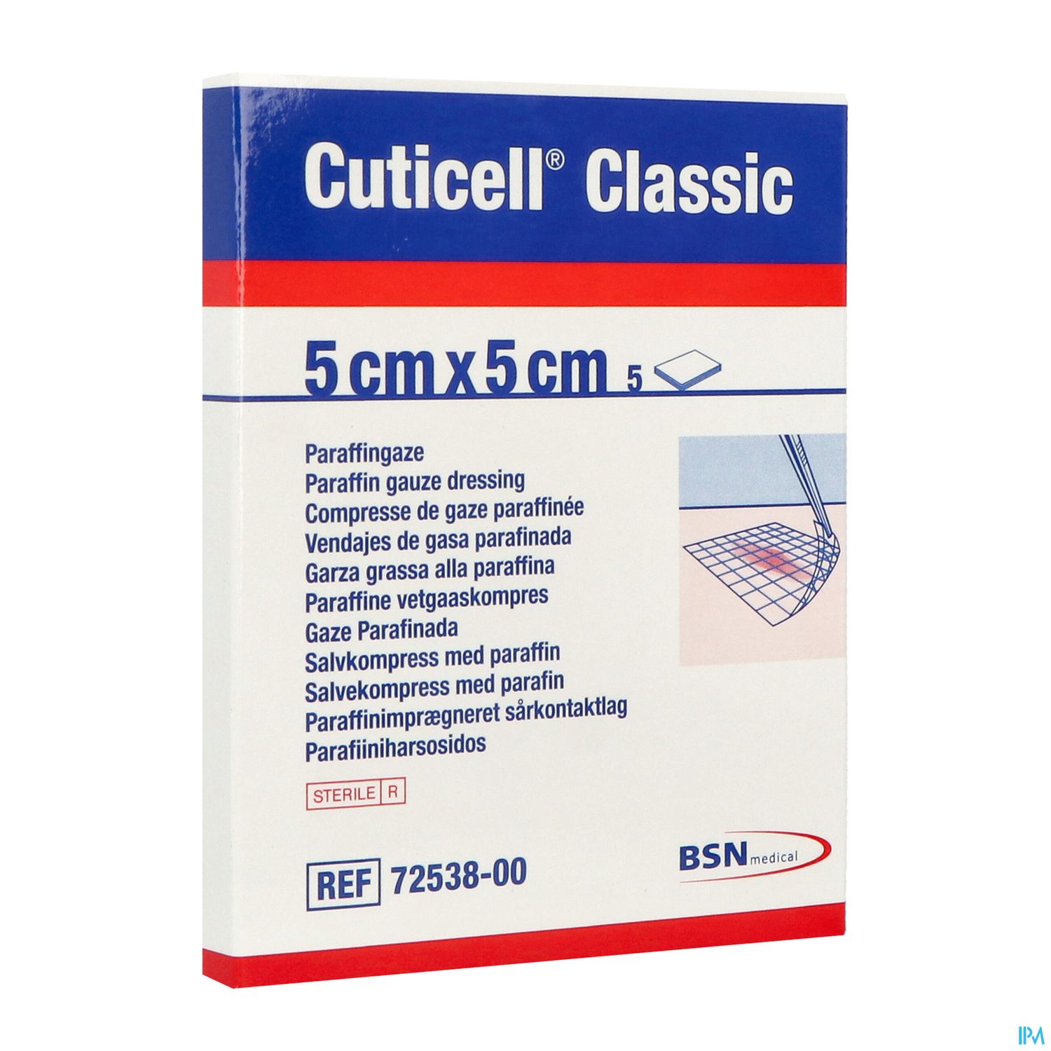 PANS CUTICELL CLASSIC 5X5CM 5