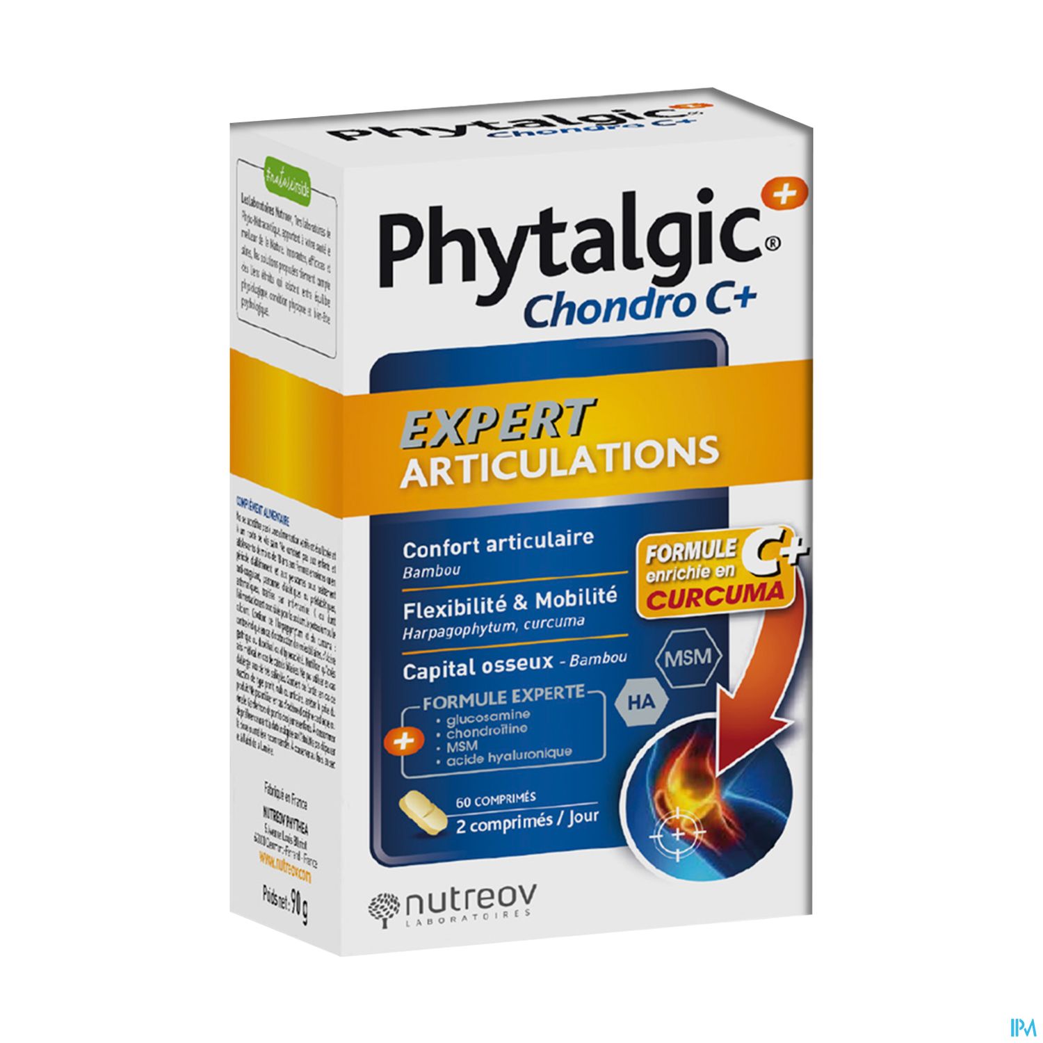 Nutreov Phytalgic+ Chondro C+ Expert Articulations Comprime 60 Satisfait Ou Rembourse