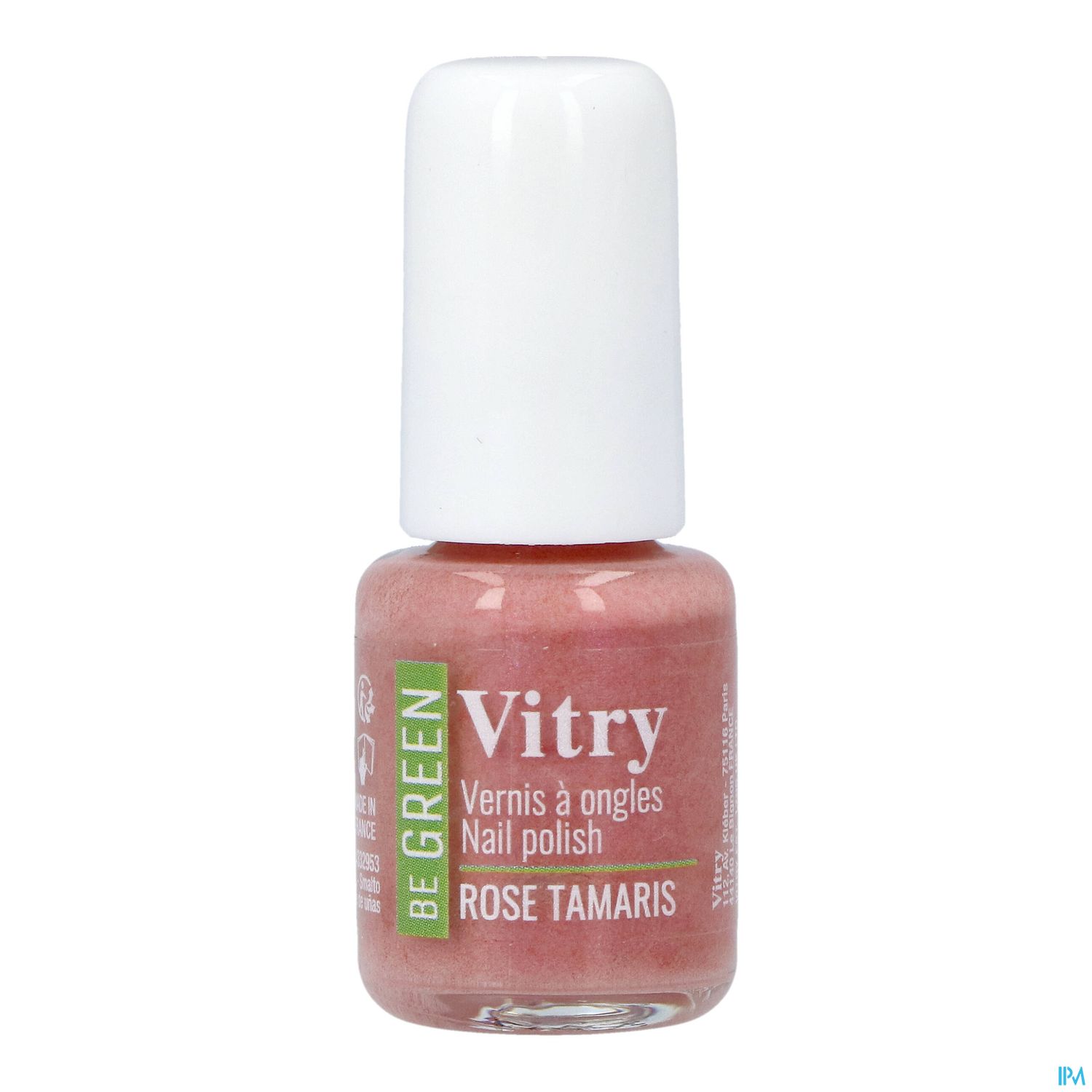 Vitry Be Green Vernis Ongles Rose Tamaris 6ml