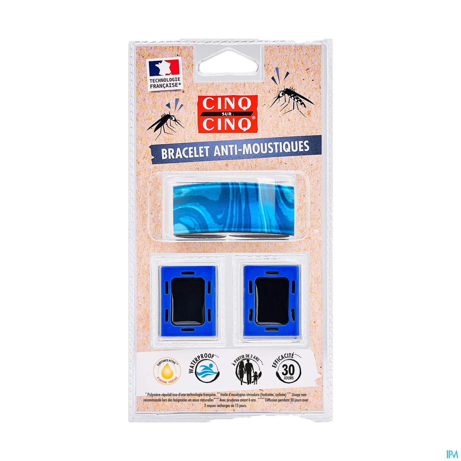 CINQ/CINQ BRACEL BLEU