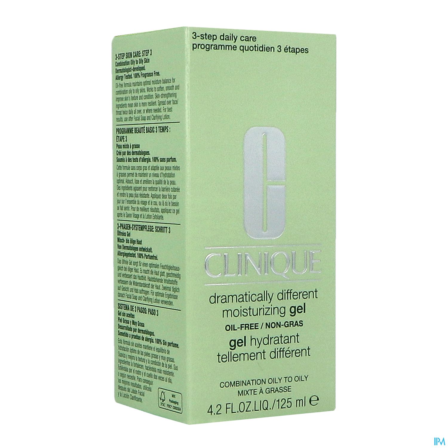 CLINIQUE GEL HYD DIFFERENT 125ML
