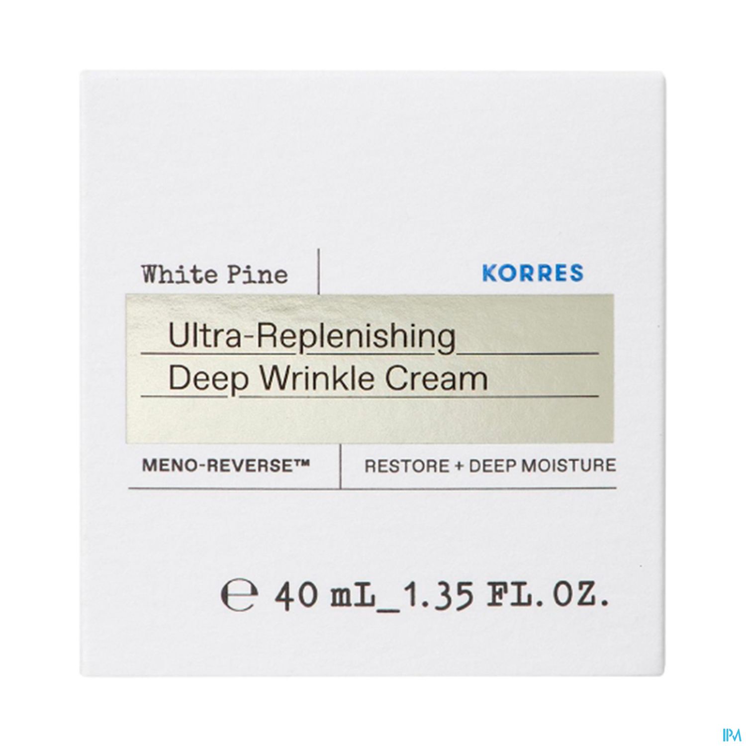 KORRES PIN BLC CR A/RIDE NOURR40ML