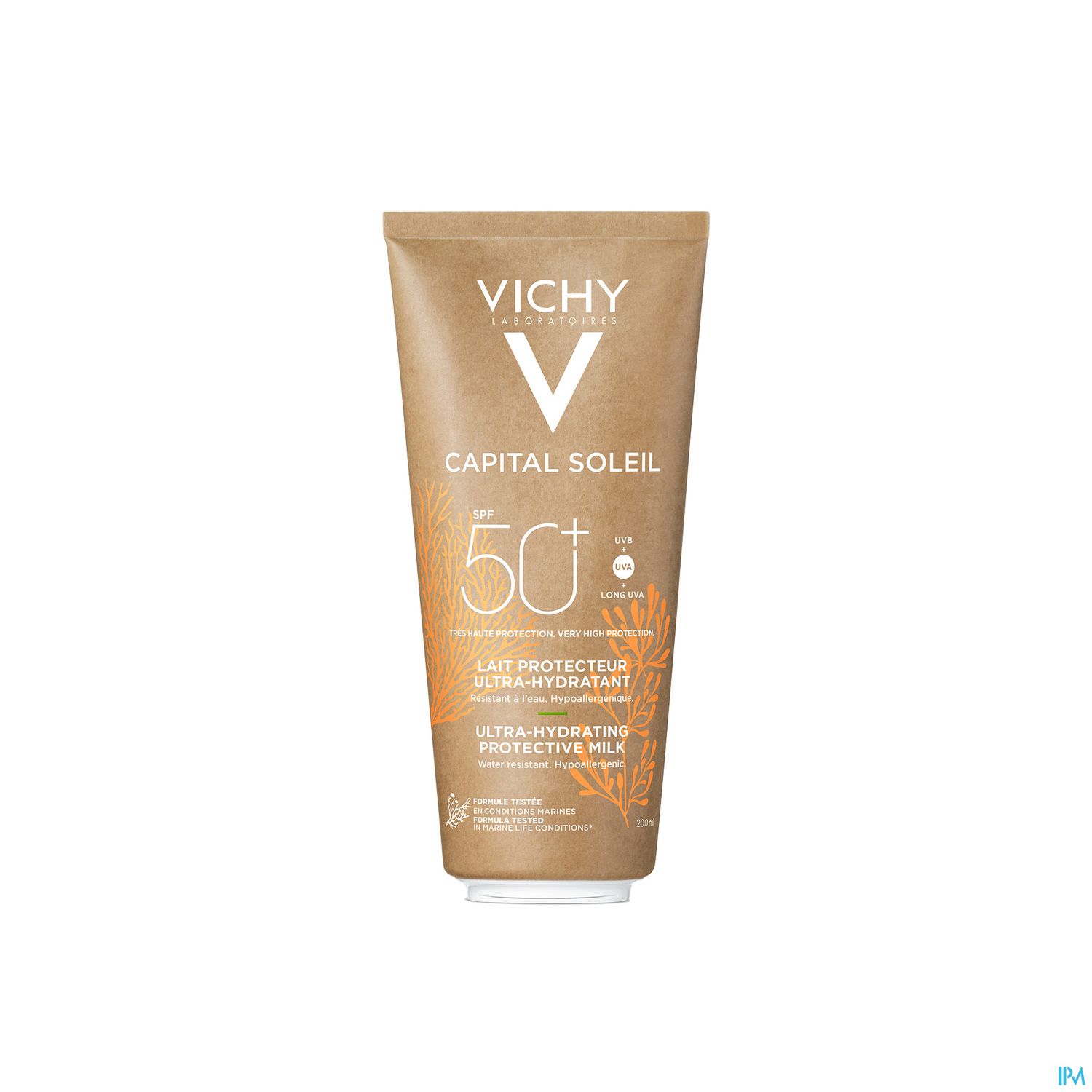 Vichy Capital Soleil Lait Solaire Eco Concu Spf50+ 200ml