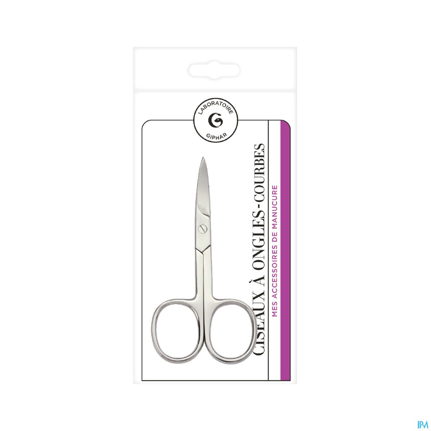 GIPHAR CISEAUX A ONGLES COURBES