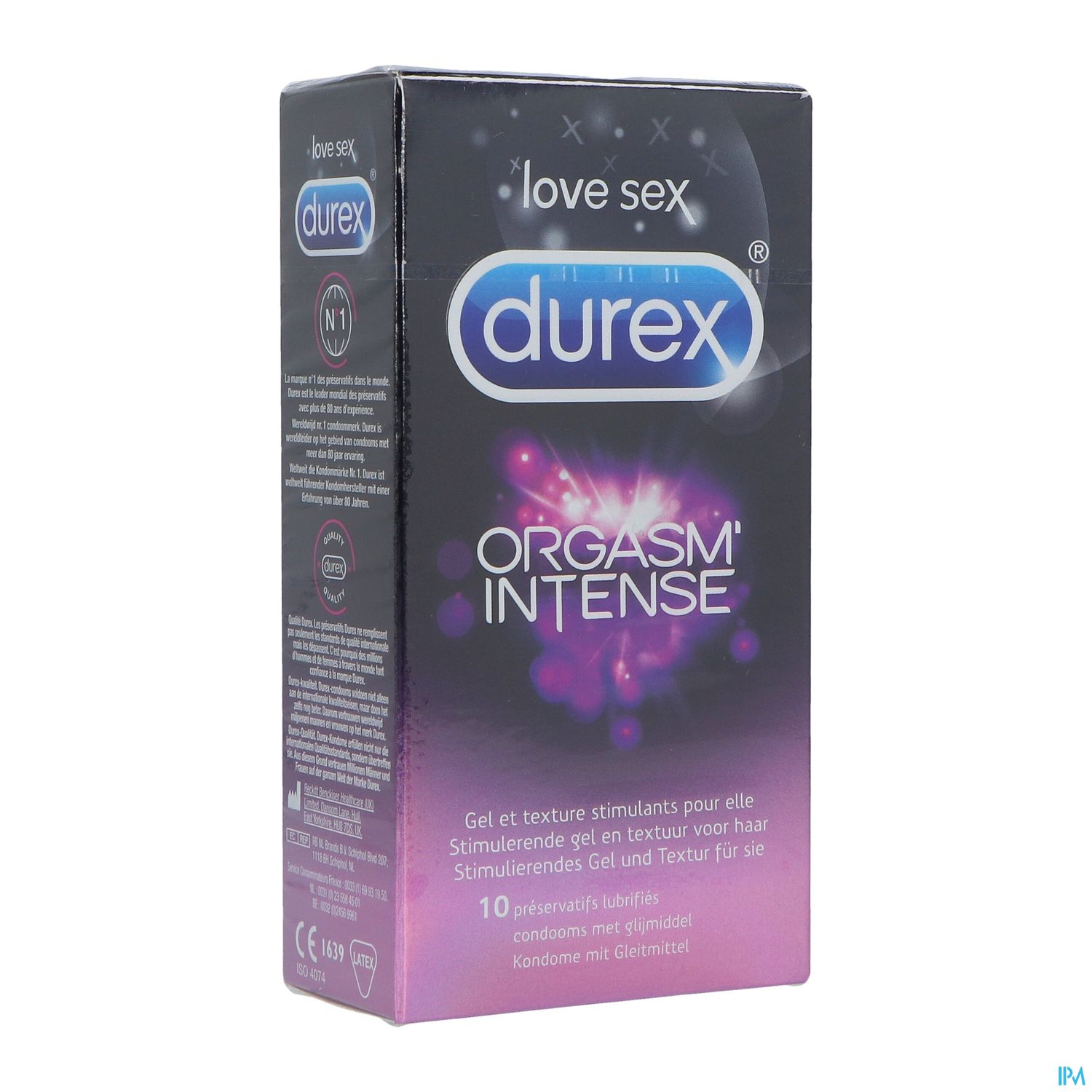 PRESERV DUREX ORGASM INTENSE X10