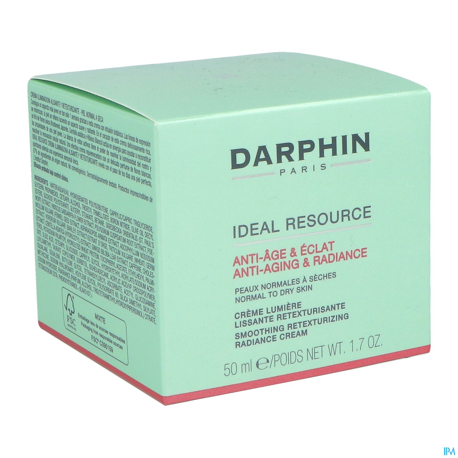 DARPHIN IDEAL RESSOUR CR LUM 50ML