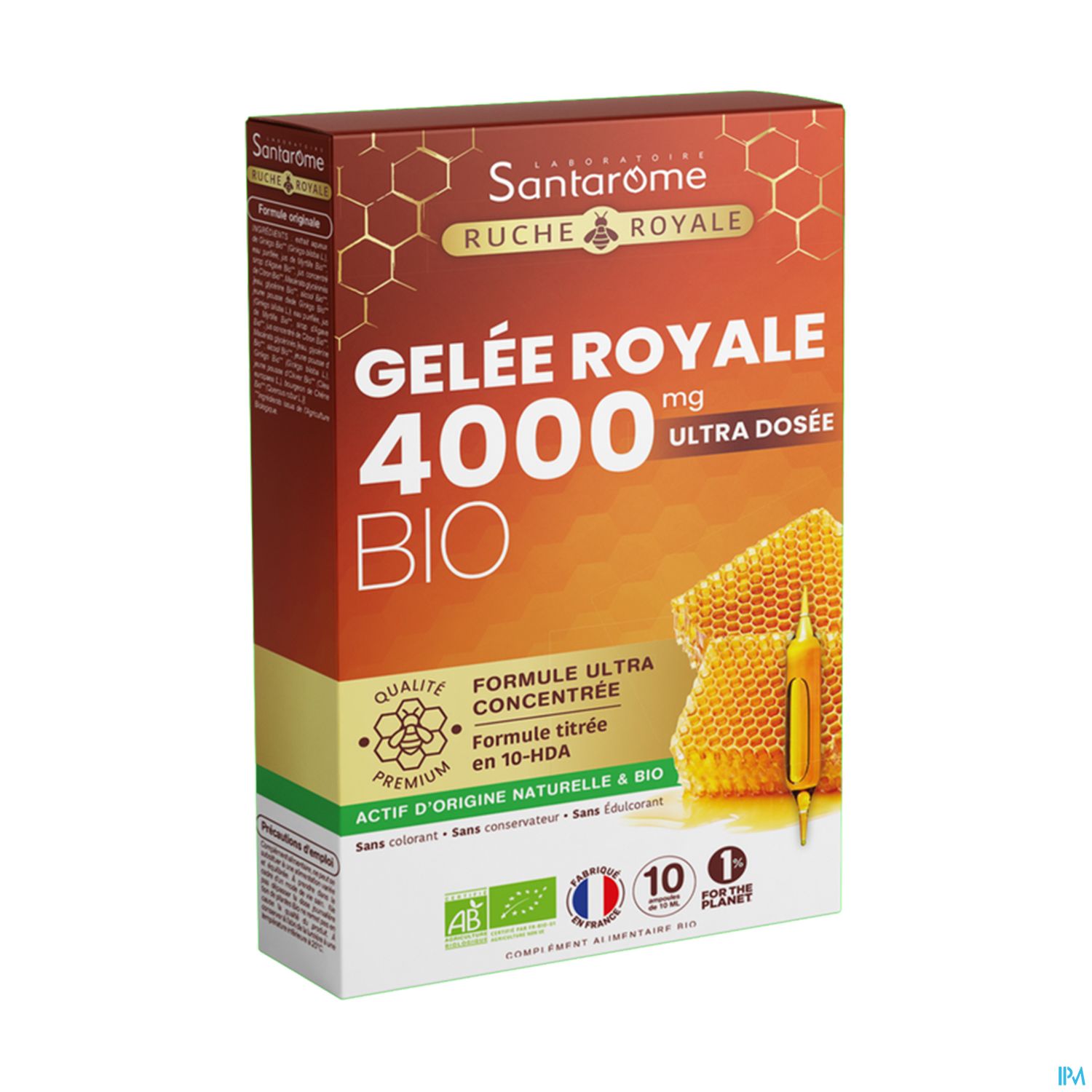 Santarome Gelee Royale 4000mg Bio Ampoule 10