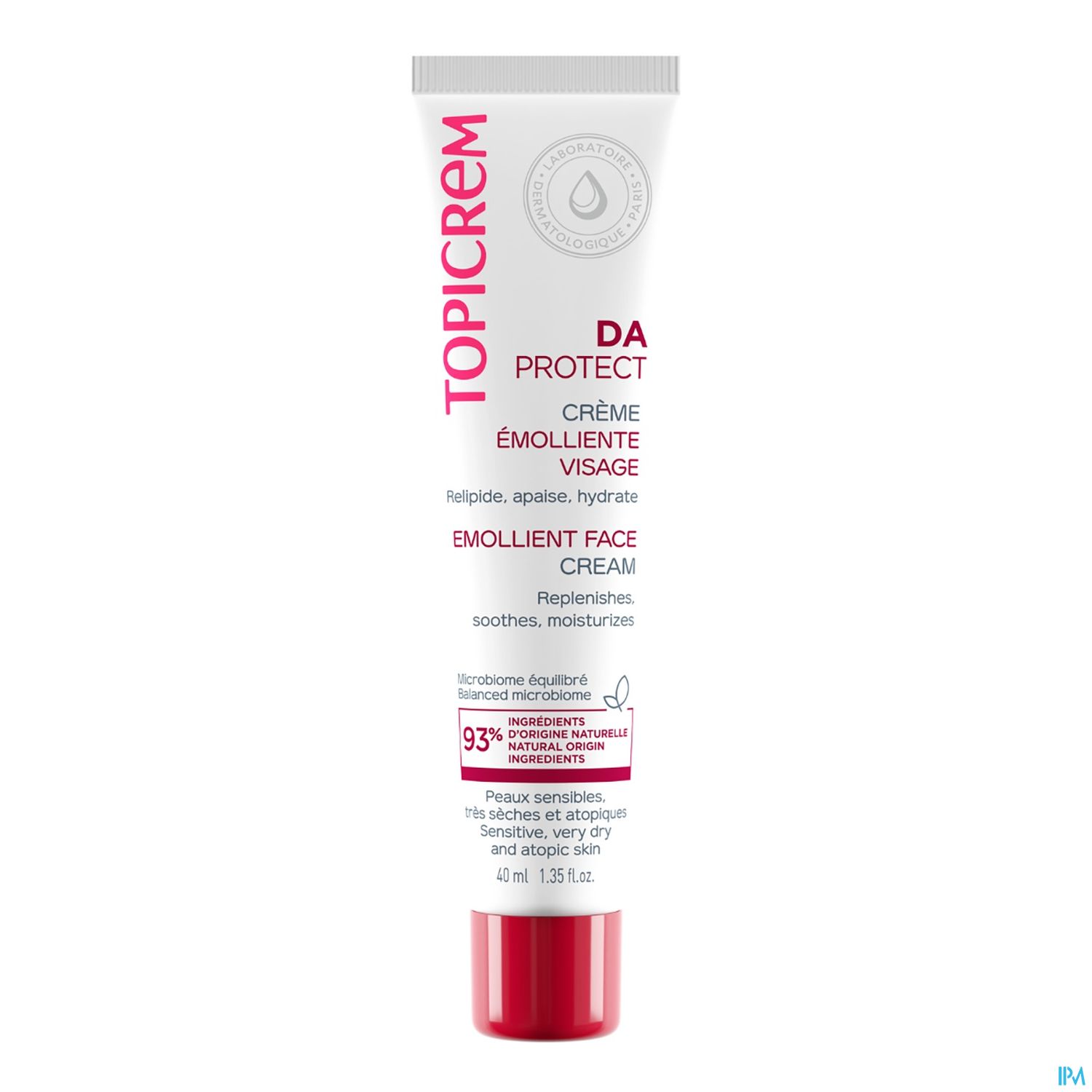 TOPICREM DA PROT CR EMOLL VIS 40ML