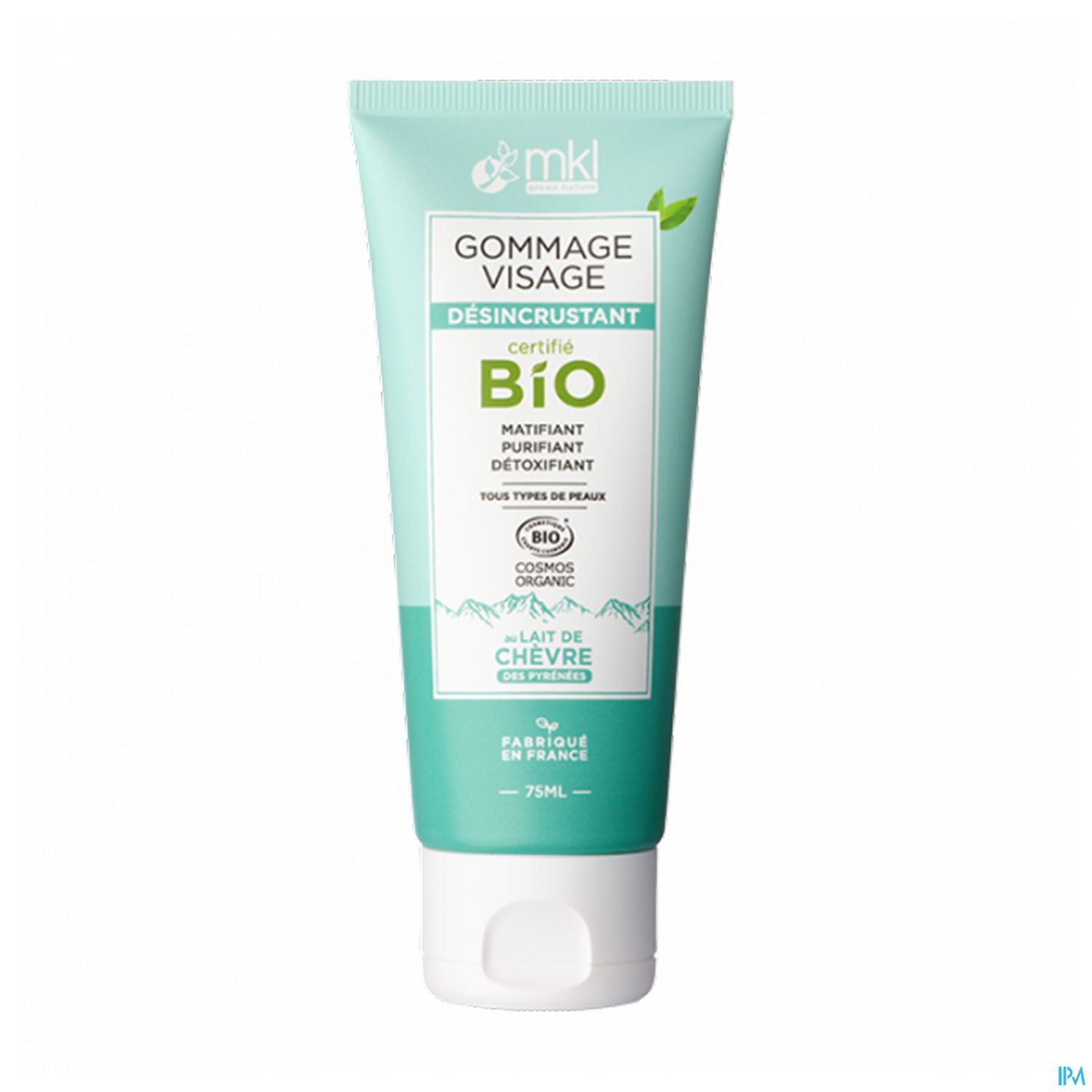 Mkl Green Nature Gommage Visage Lait De Chevre Bio 75ml