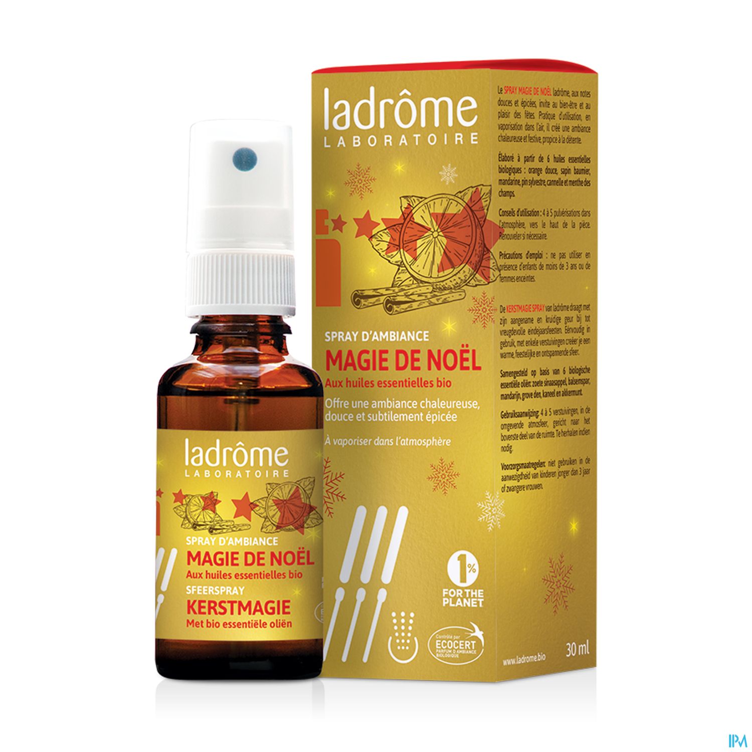 LADROME SPRAY MAGIE NOEL 30ML