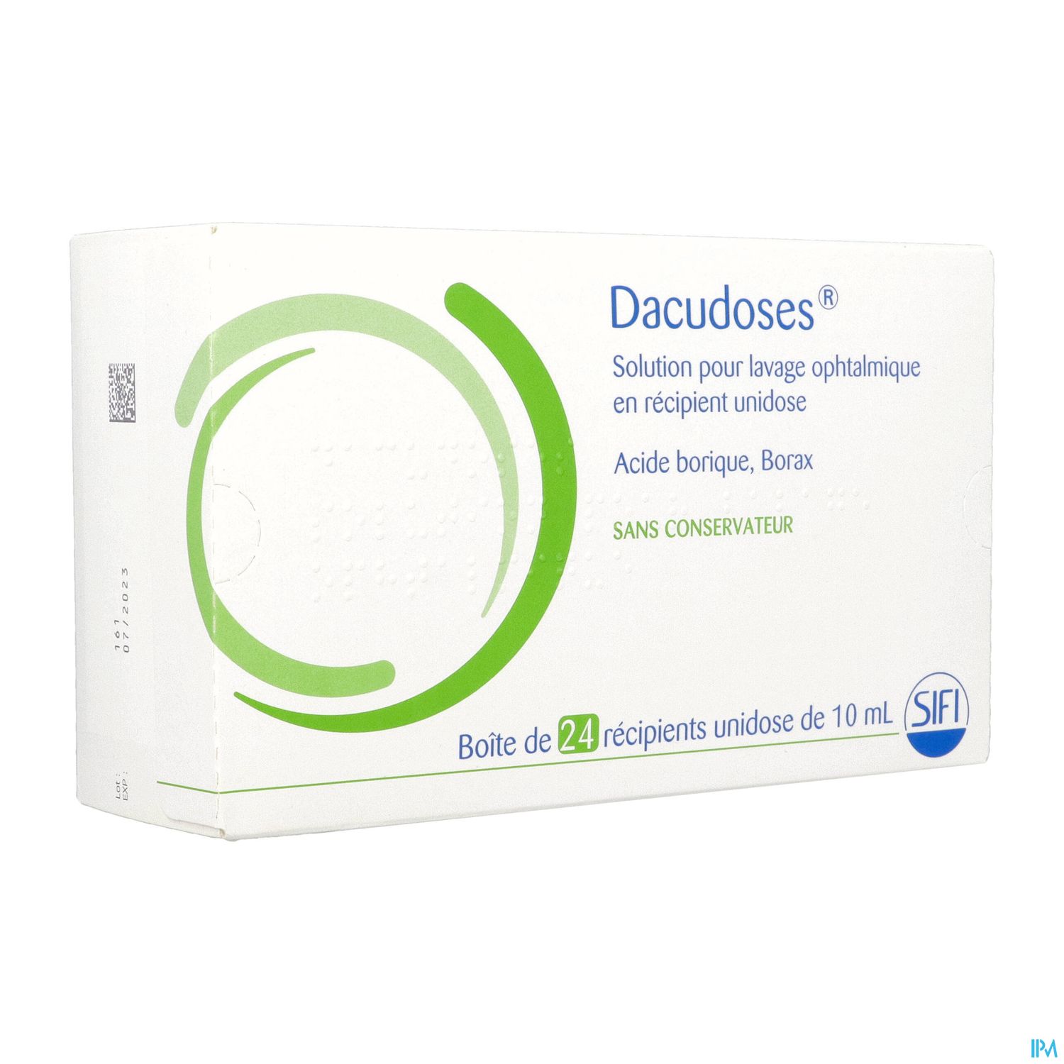 DACUDOSES SOL LAV OPHT UNIDOSE 24 — Pharmacie Européenne 24/24 by Nexum