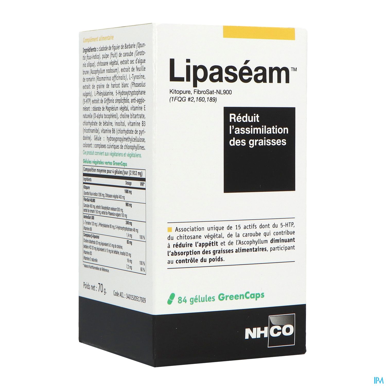 NHCO LIPASEAM SATIETE GELUL84