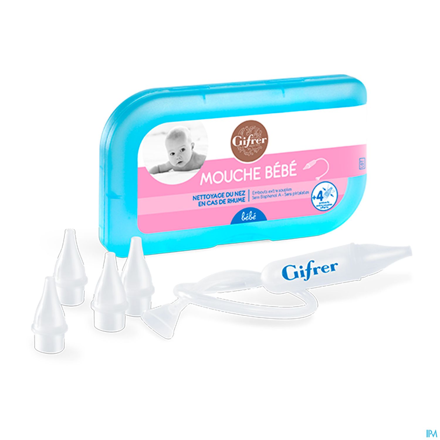 MOUCHE-BB GIFRER ASPIR+EMBOUT X4