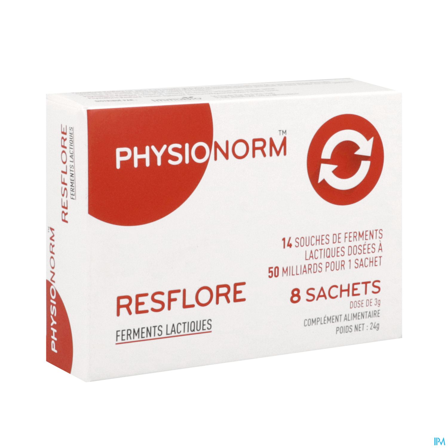 Physionorm Resflore Poudre Sachet 3g X8