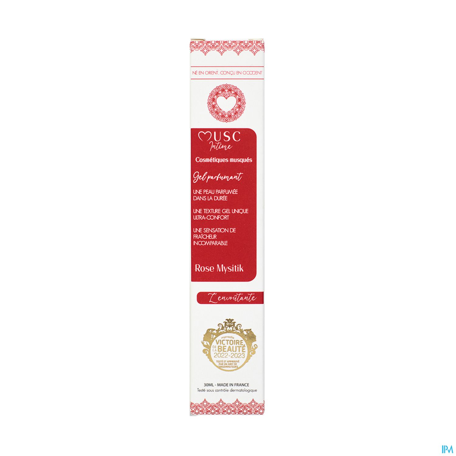 MUSC INTIME GEL PARF ROSE 30ML