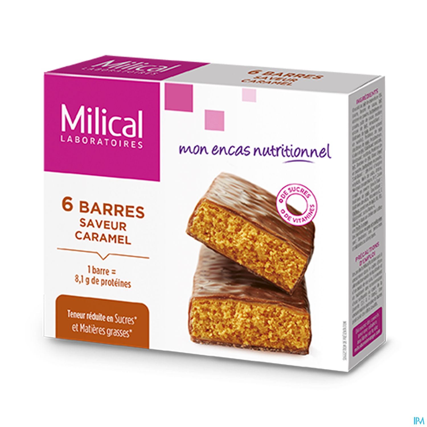 MILICAL HP BARRE CARAMEL 6