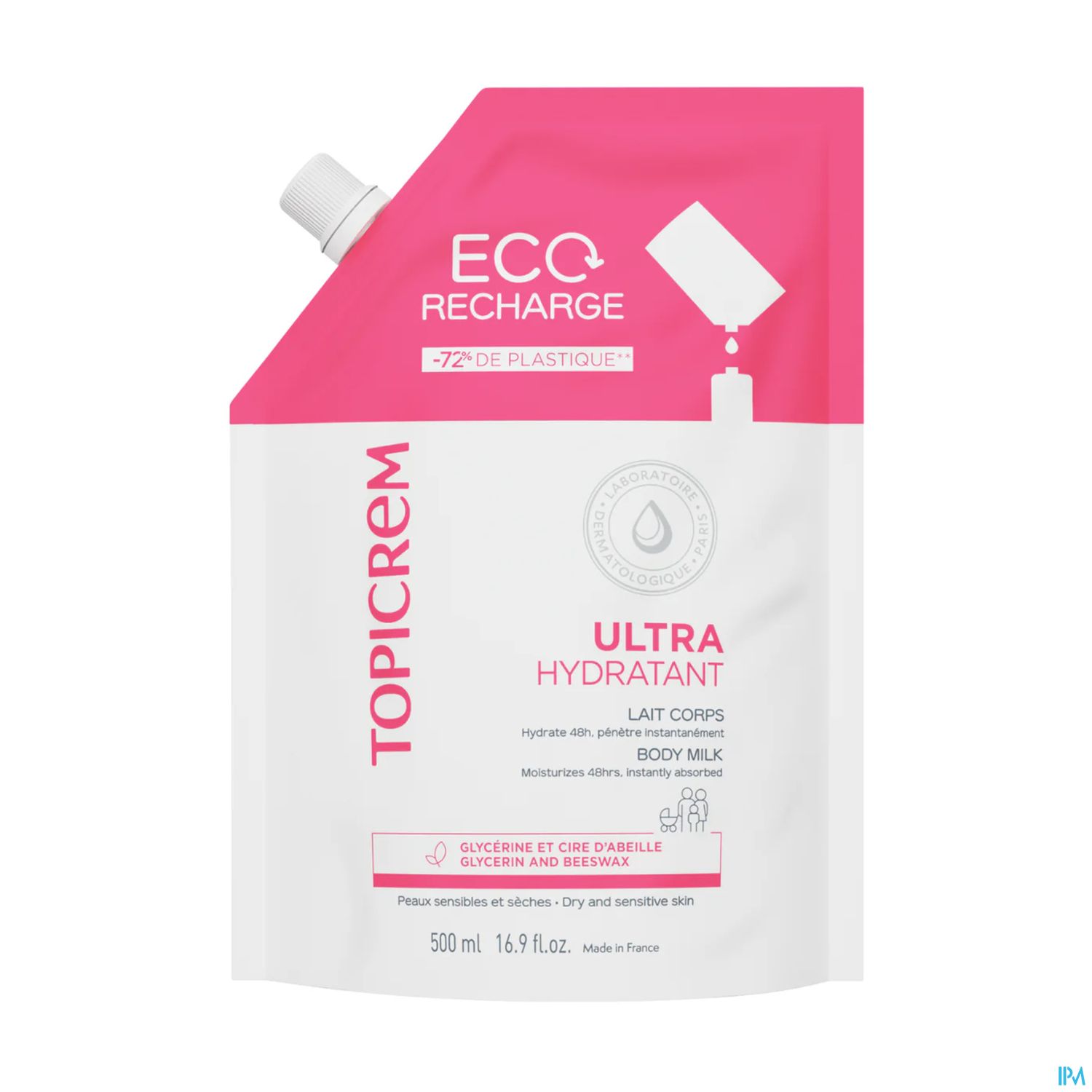 TOPICREM ULT/HYDR LAIT CORP REC500