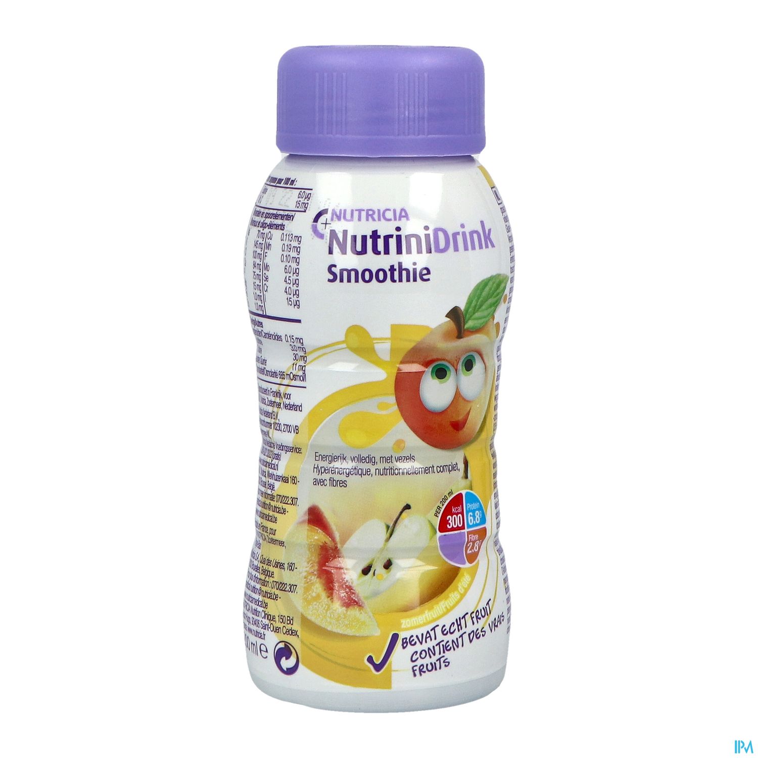 Nutrinidrink Smoothie Fruits Ete 200ml