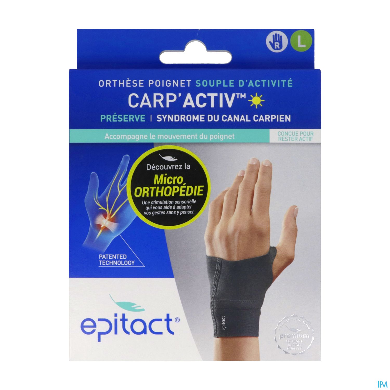 Epitact Carp Activ Orthese Poignet Droit l