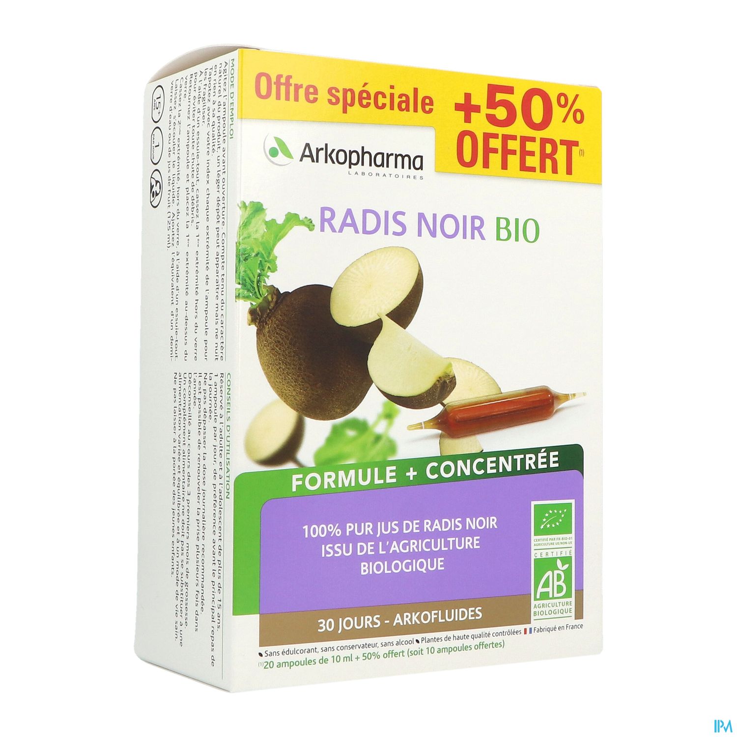 ARKOF RADIS NOIR BIO AMP 20+10 OFF