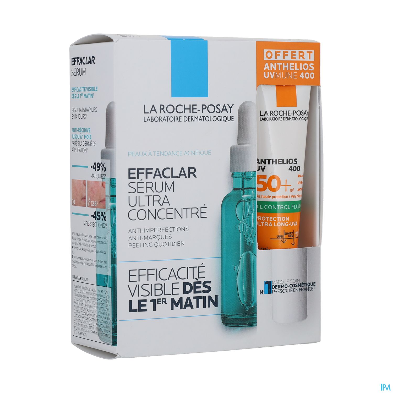 La Roche Posay Coffret Serum Ultra Concentre 30ml + Mini Anthelios Oil Correct 15ml