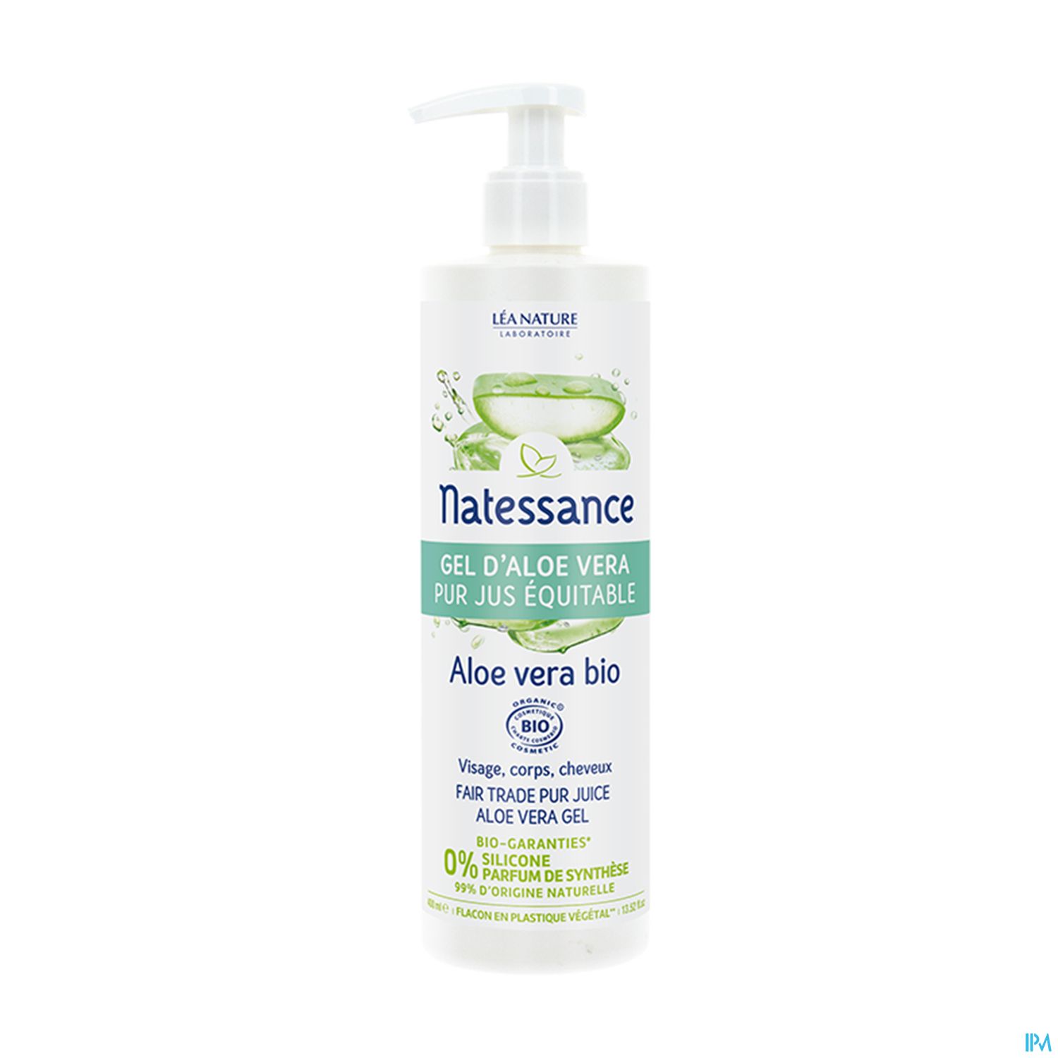 NATESSANCE BIO GEL CORP ALOE 400ML
