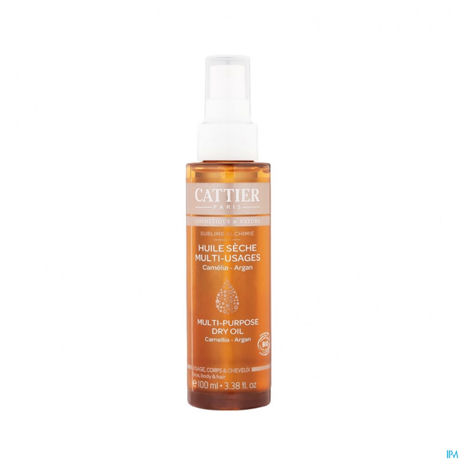 CATTIER HUIL M/USAG SUBL SPR 100ML