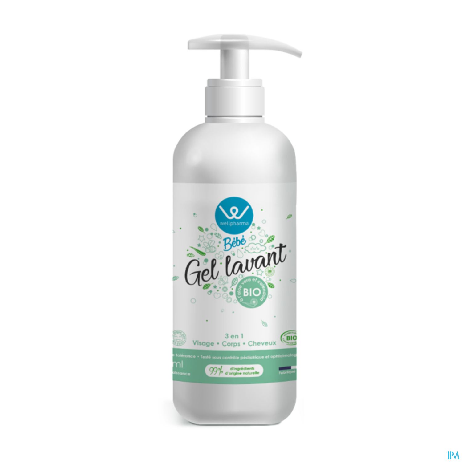 WELLPHARMA BB GEL LAV BIO 500ML