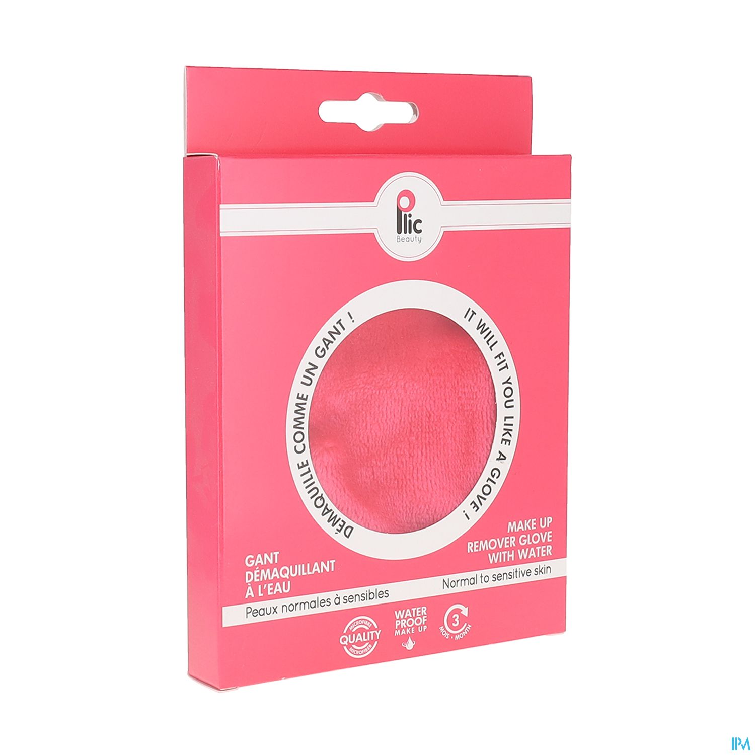 Plic Beauty Gant Demaquillant Peaux Sensibles