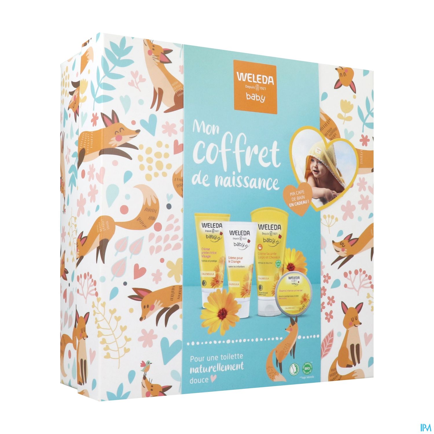 Weleda Coffret Bebe 4produits + Cape De Bain
