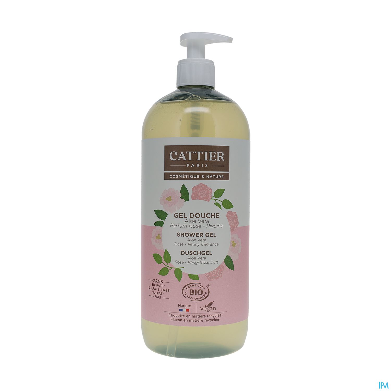 CATTIER GEL DCH S/SULF ROSE PIV 1L